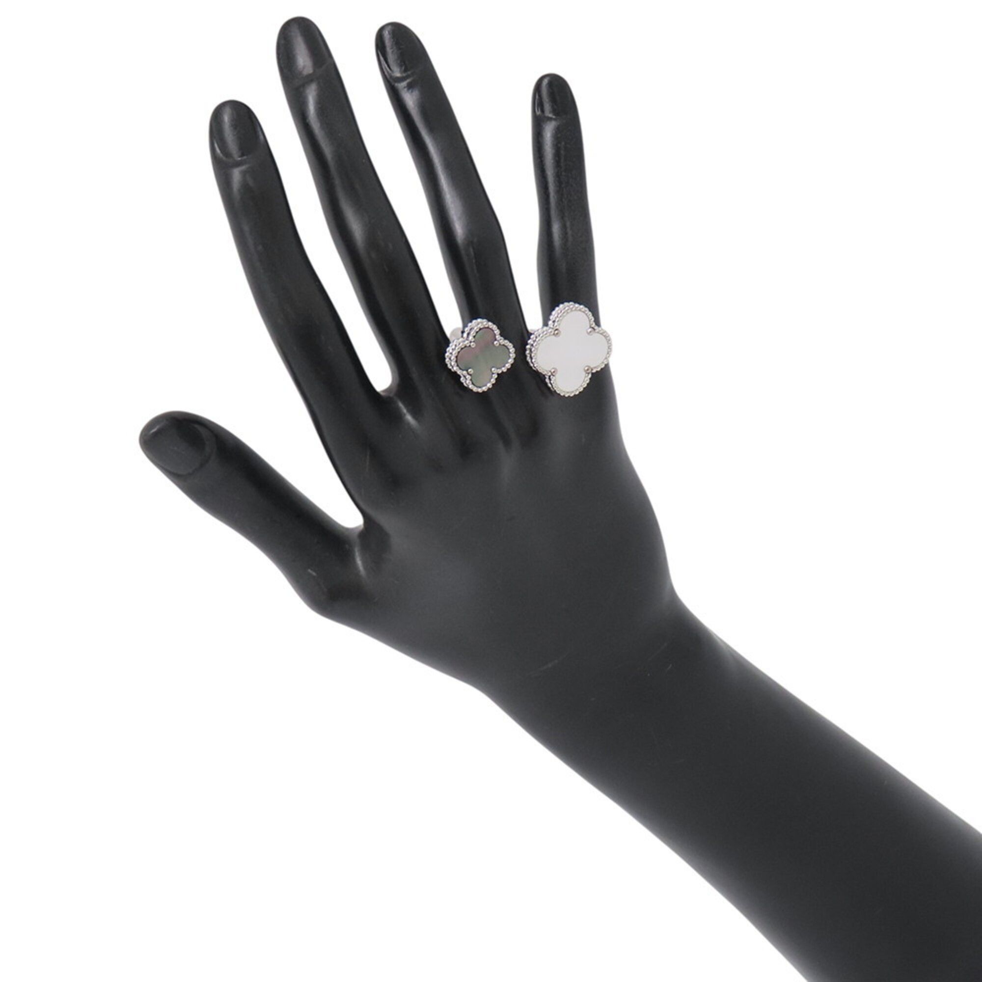 White Gold (18K) Band Ring (Pre-Owned) - Van Cleef & Arpels - Modalova