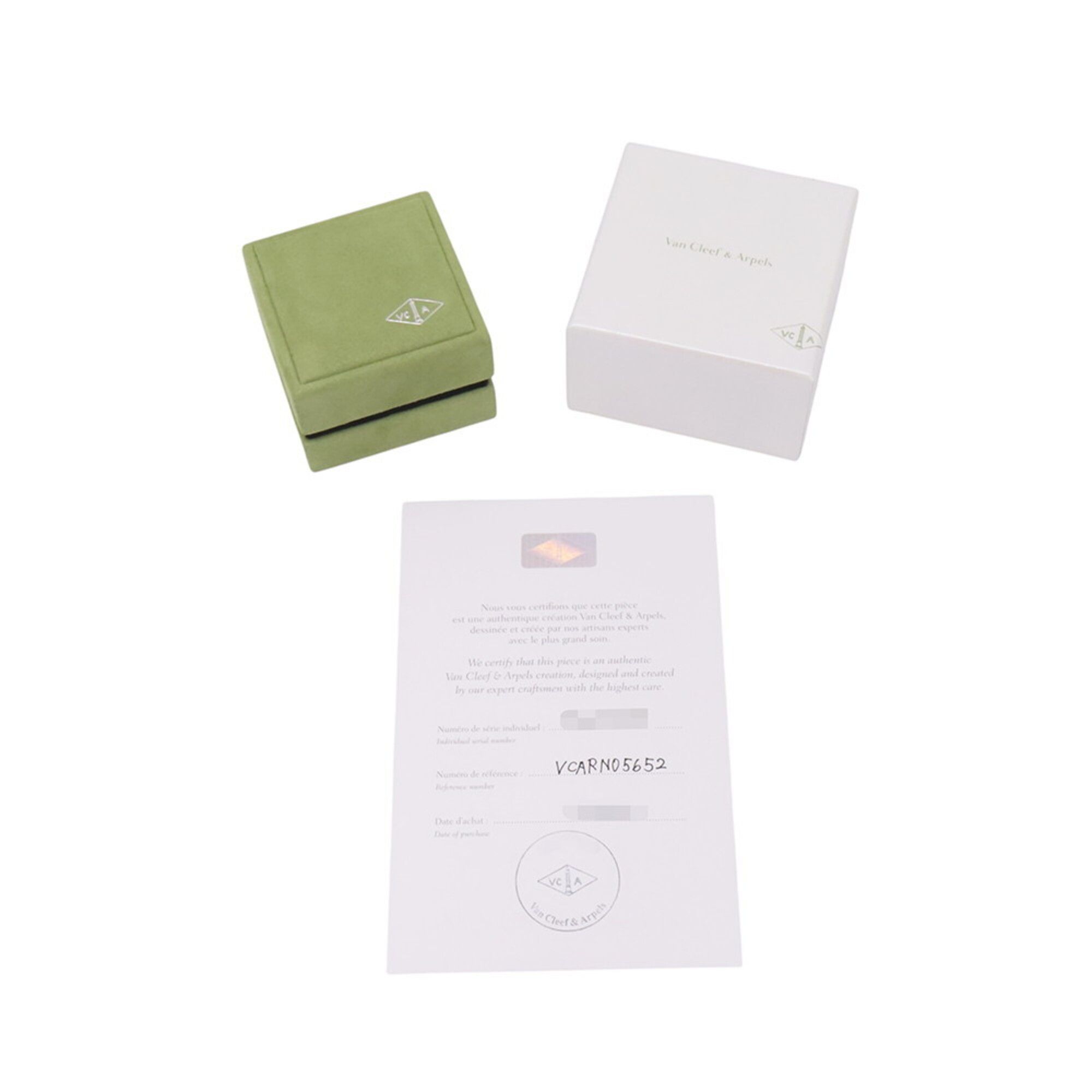 White Gold (18K) Band Ring (Pre-Owned) - Van Cleef & Arpels - Modalova