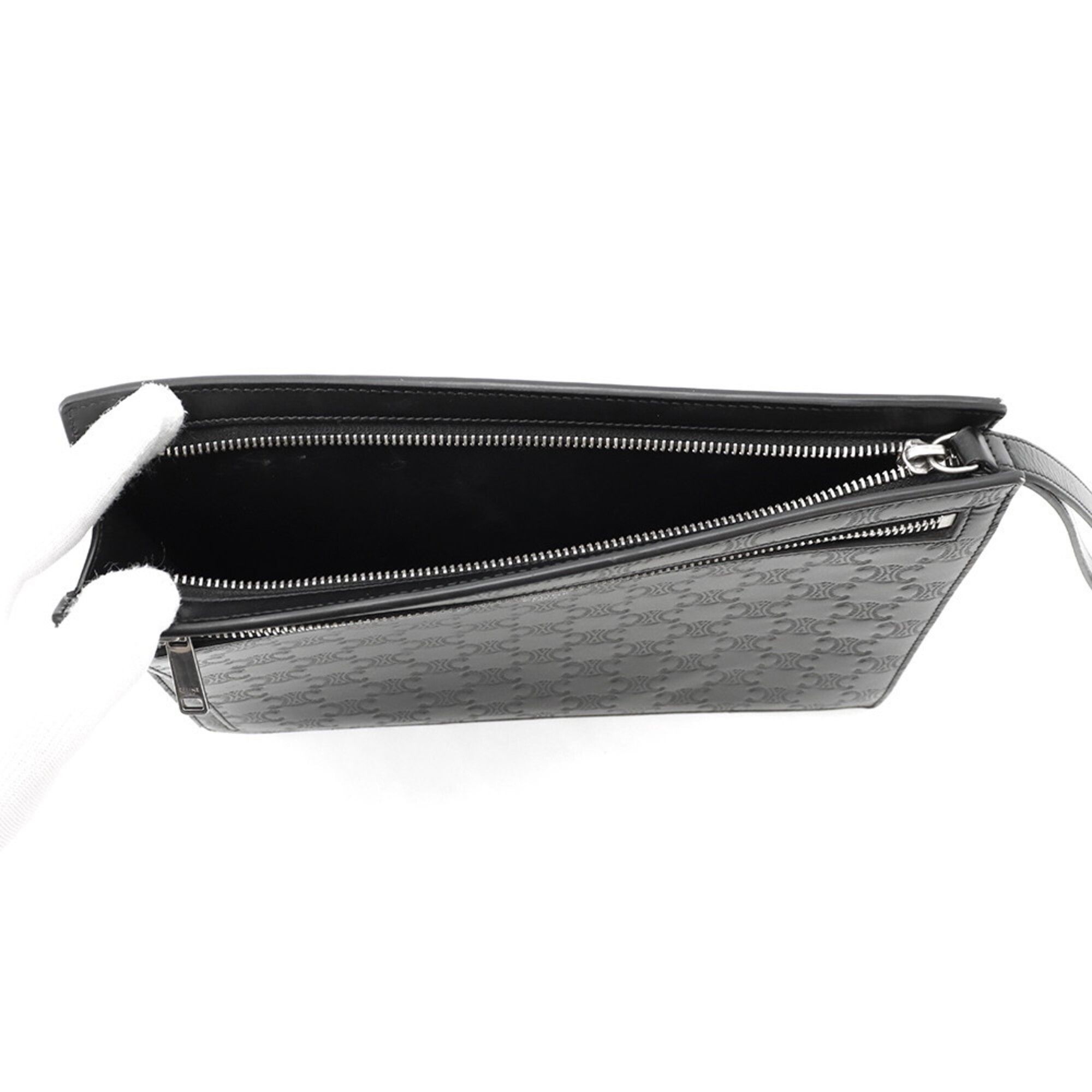Leather Clutch Bag (Pre-Owned) - Celine - Modalova