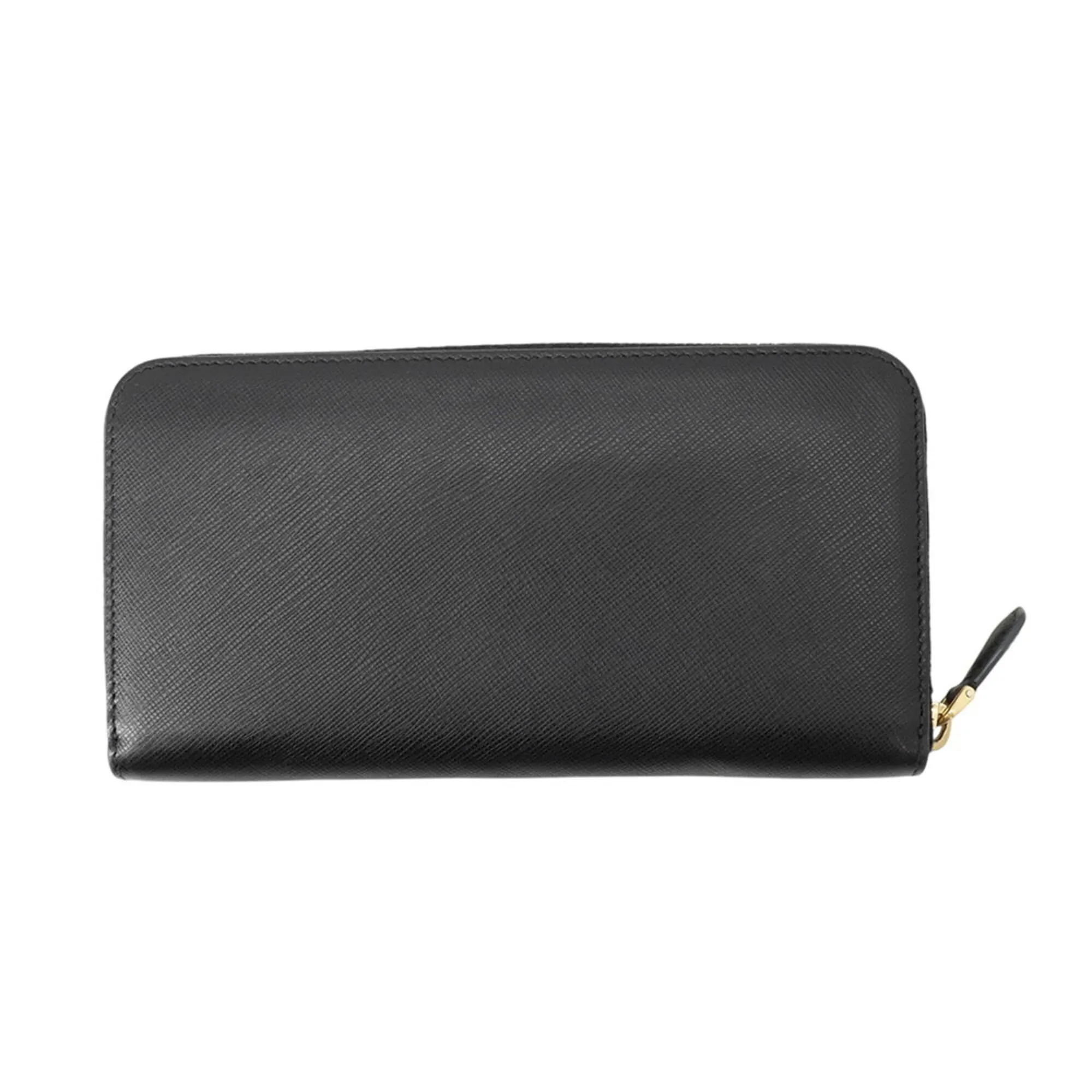Saffiano Triangle Long Wallet (Bi-Fold) (Pre-Owned) - Prada - Modalova