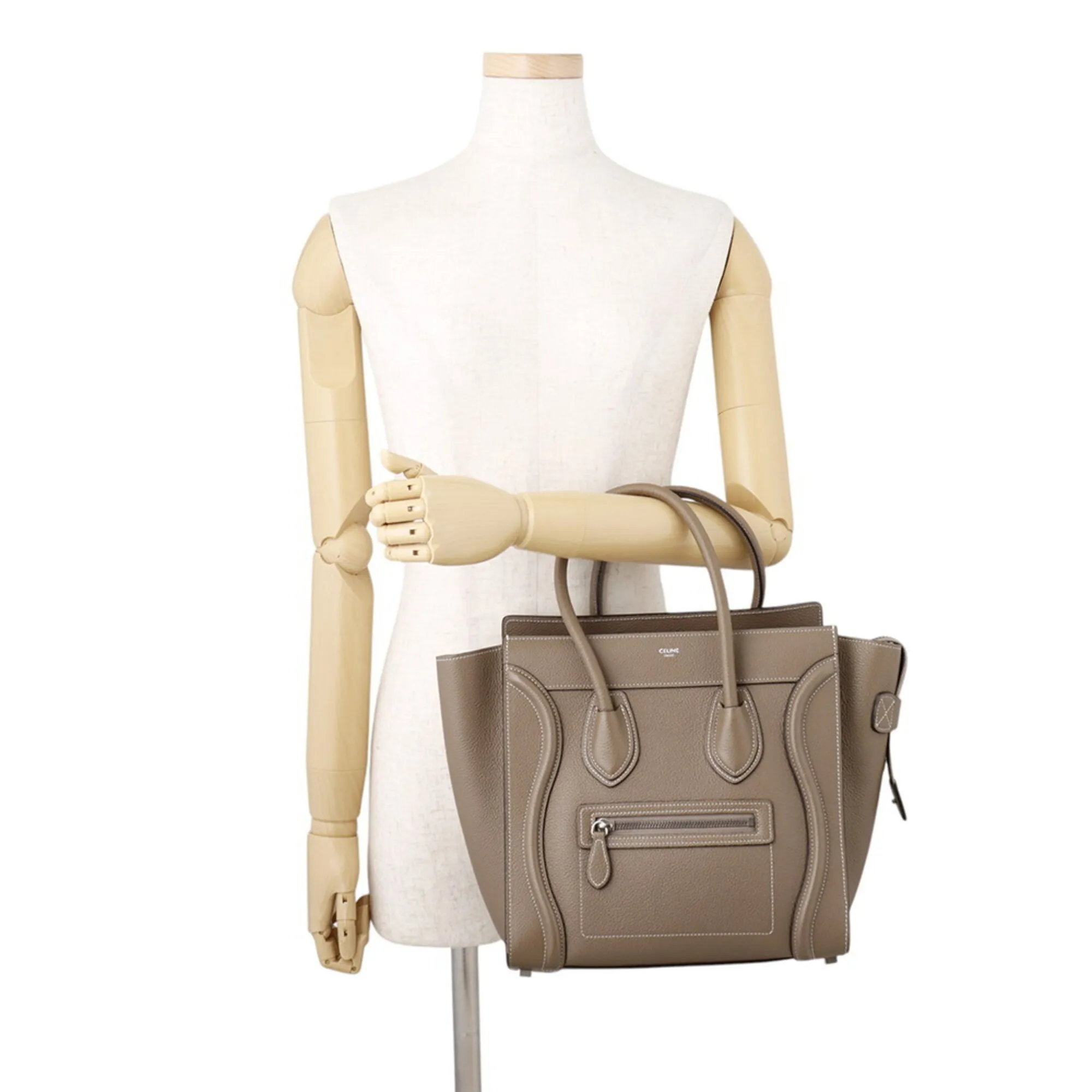 Leather Handbag (Pre-Owned) - Celine - Modalova