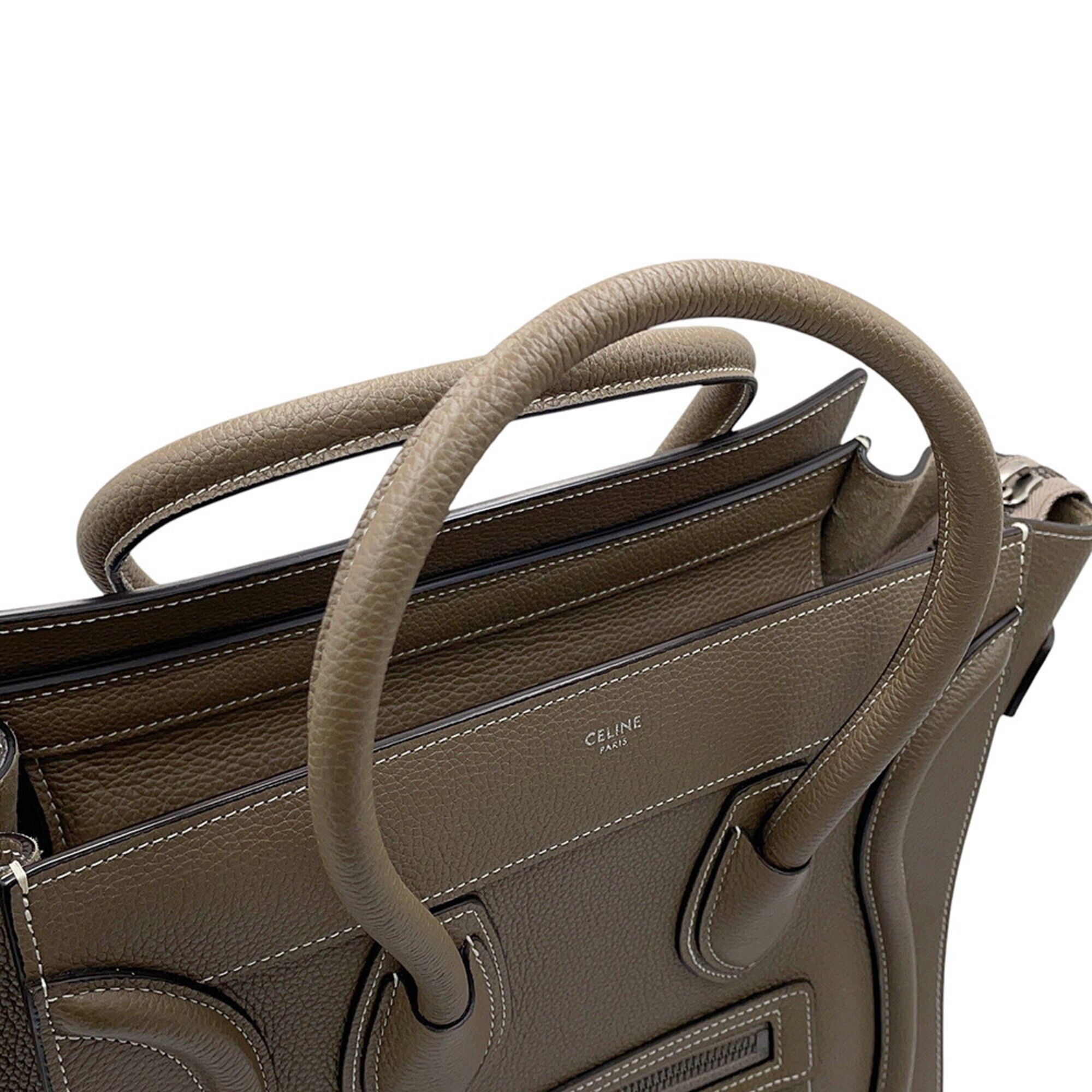 Leather Handbag (Pre-Owned) - Celine - Modalova