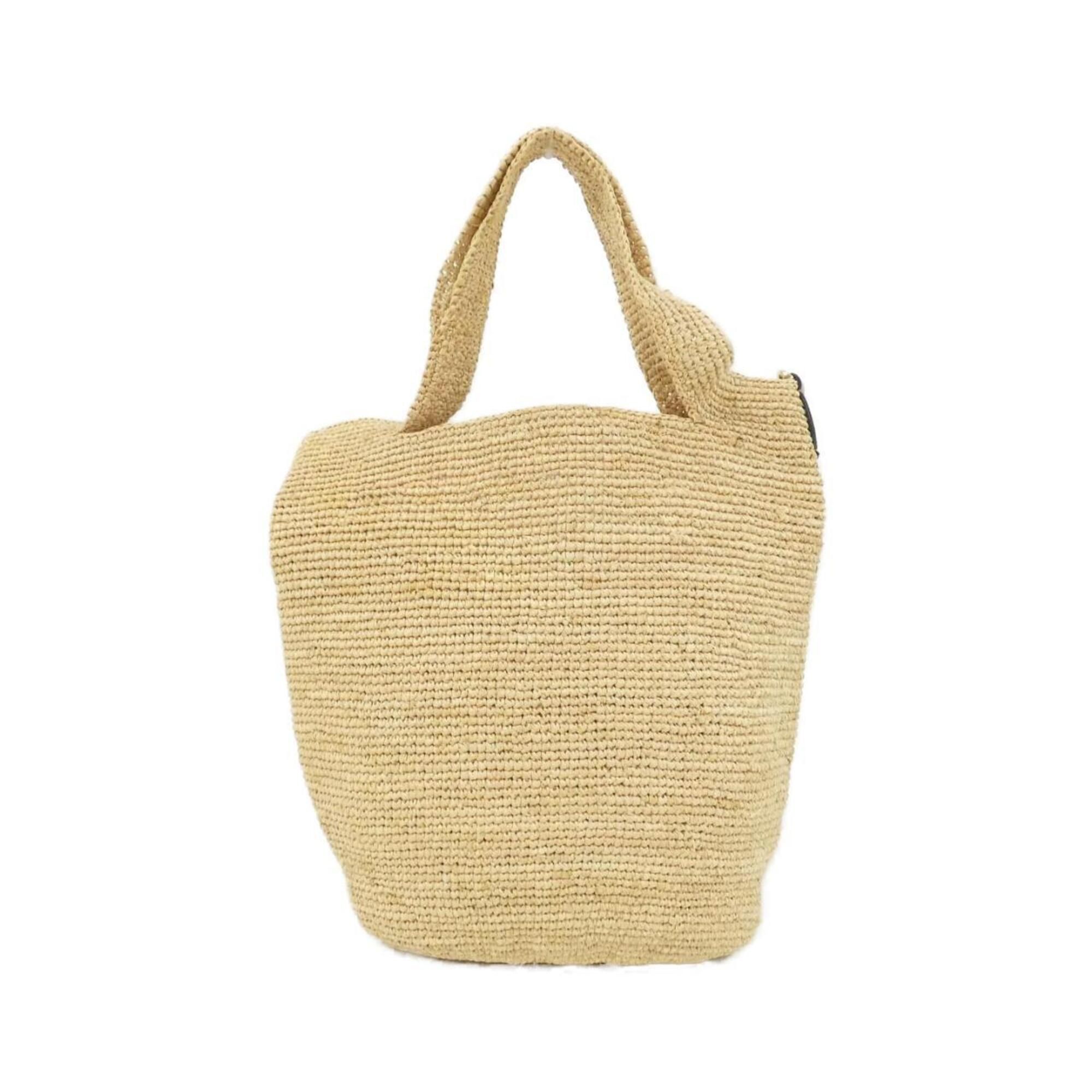 Raffia Leather Handbag (Pre-Owned) - Loewe - Modalova