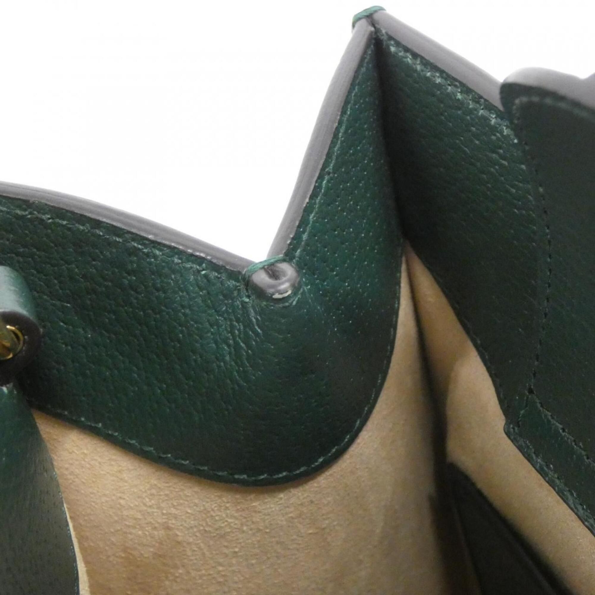 Leather Handbag (Pre-Owned) - Gucci - Modalova