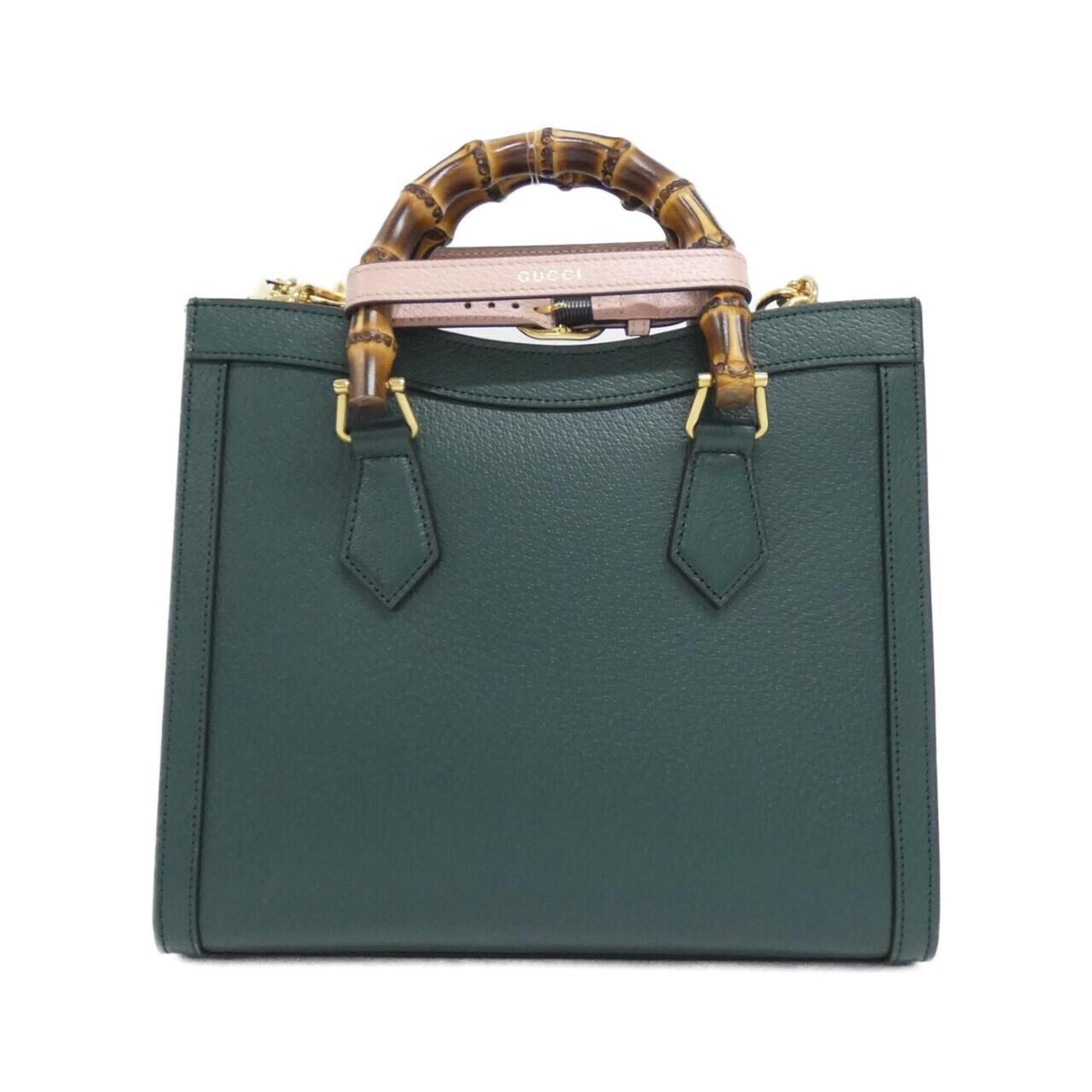 Leather Handbag (Pre-Owned) - Gucci - Modalova