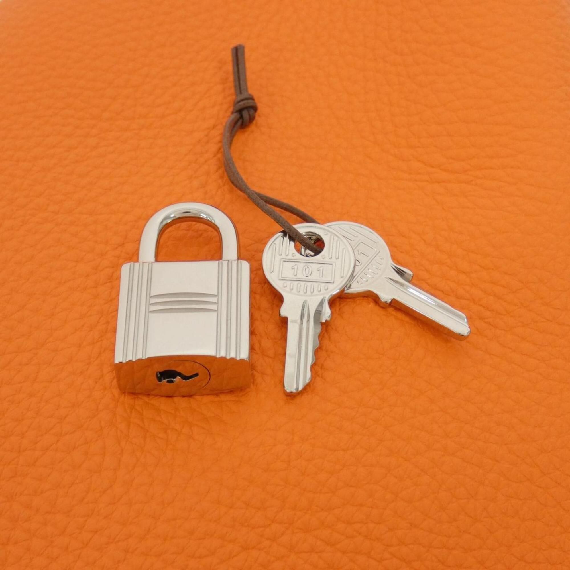 Taurillon Clemence Leather Handbag (Pre-Owned) - Hermes - Modalova