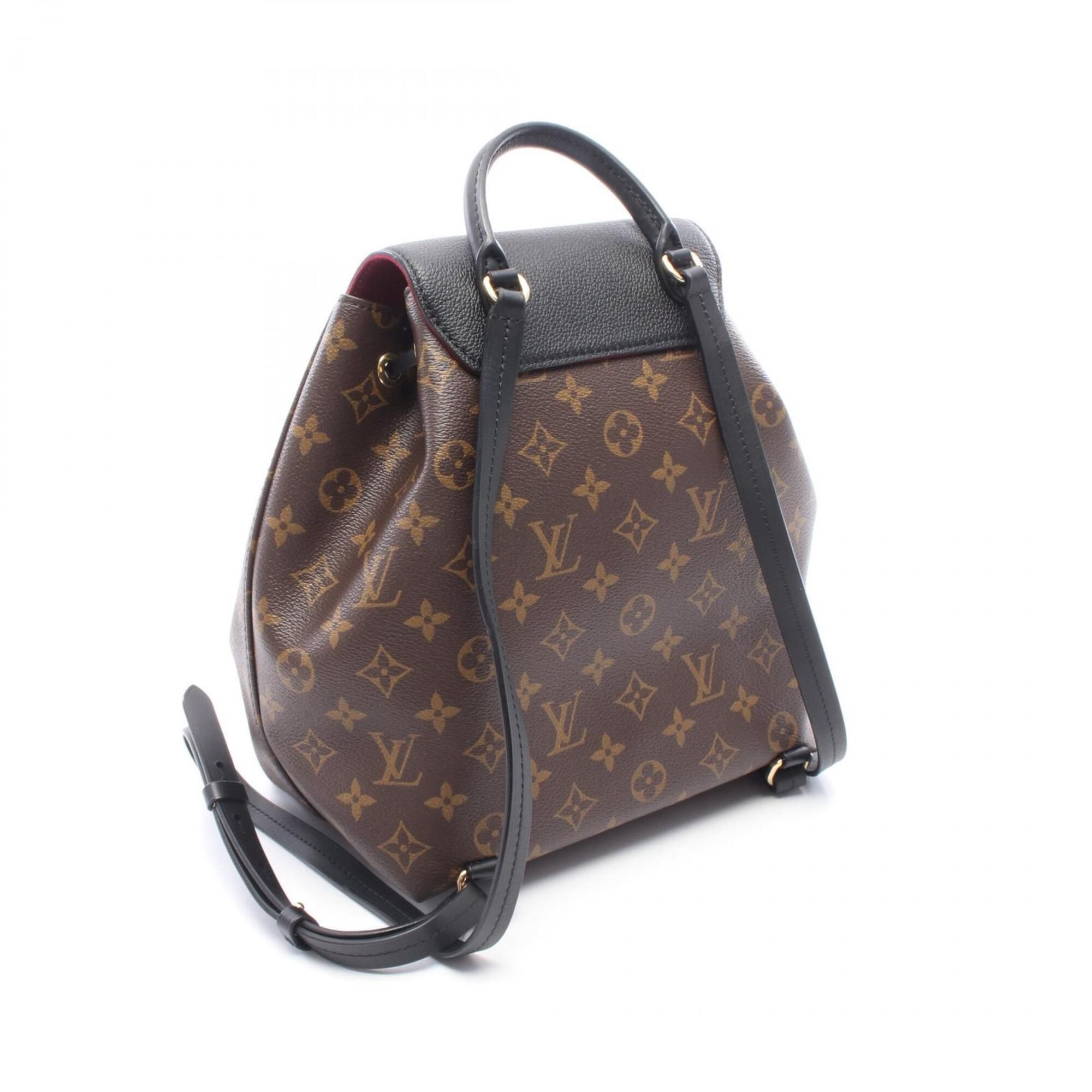 Coated Canvas Pvc Monogram Leather Backpack Handbag (Pre-Owned) - Louis Vuitton - Modalova