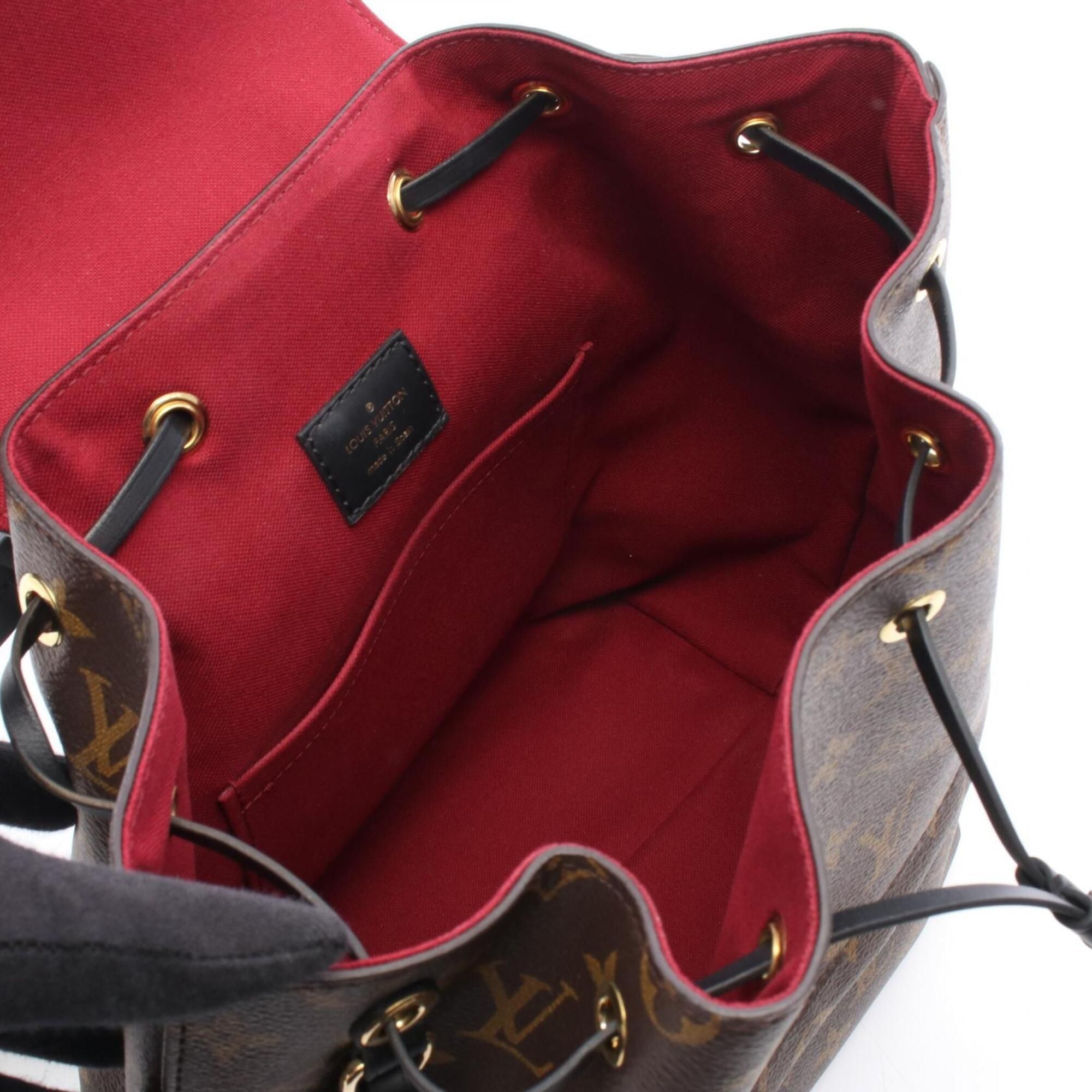 Coated Canvas Pvc Monogram Leather Backpack Handbag (Pre-Owned) - Louis Vuitton - Modalova