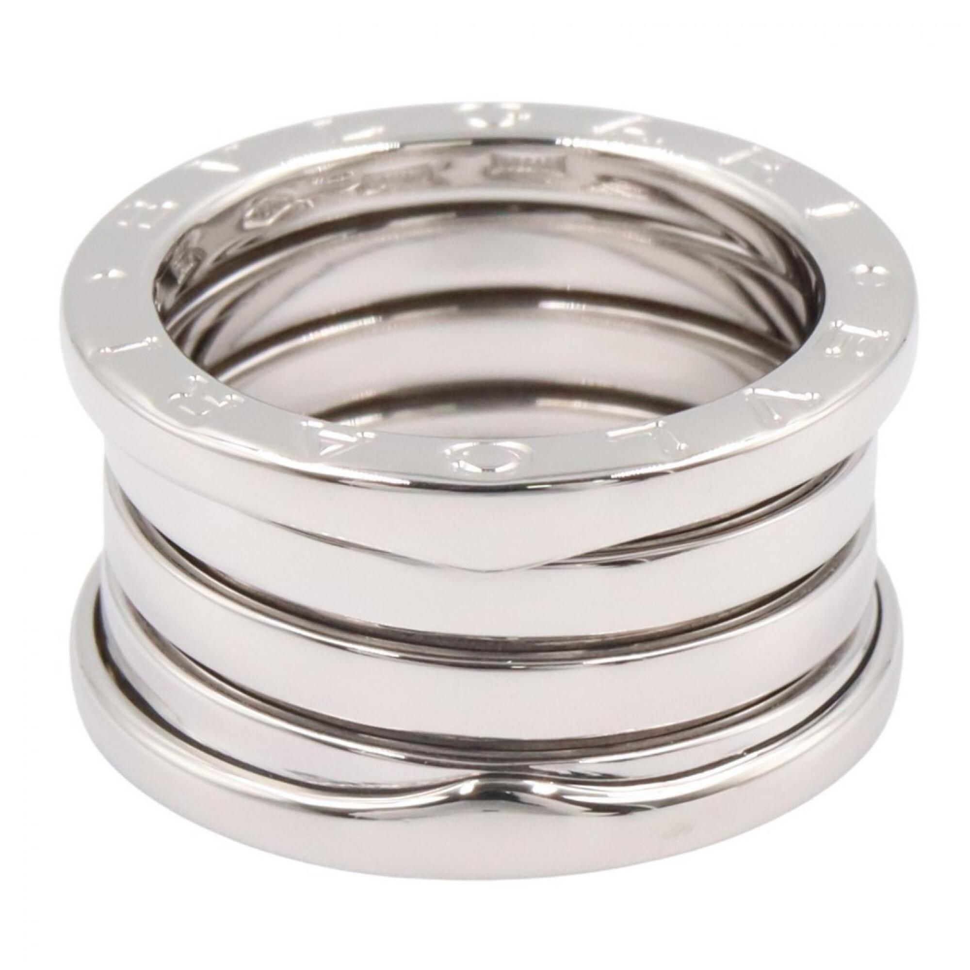 White Gold (18K) Band Ring (Pre-Owned) - Bvlgari - Modalova
