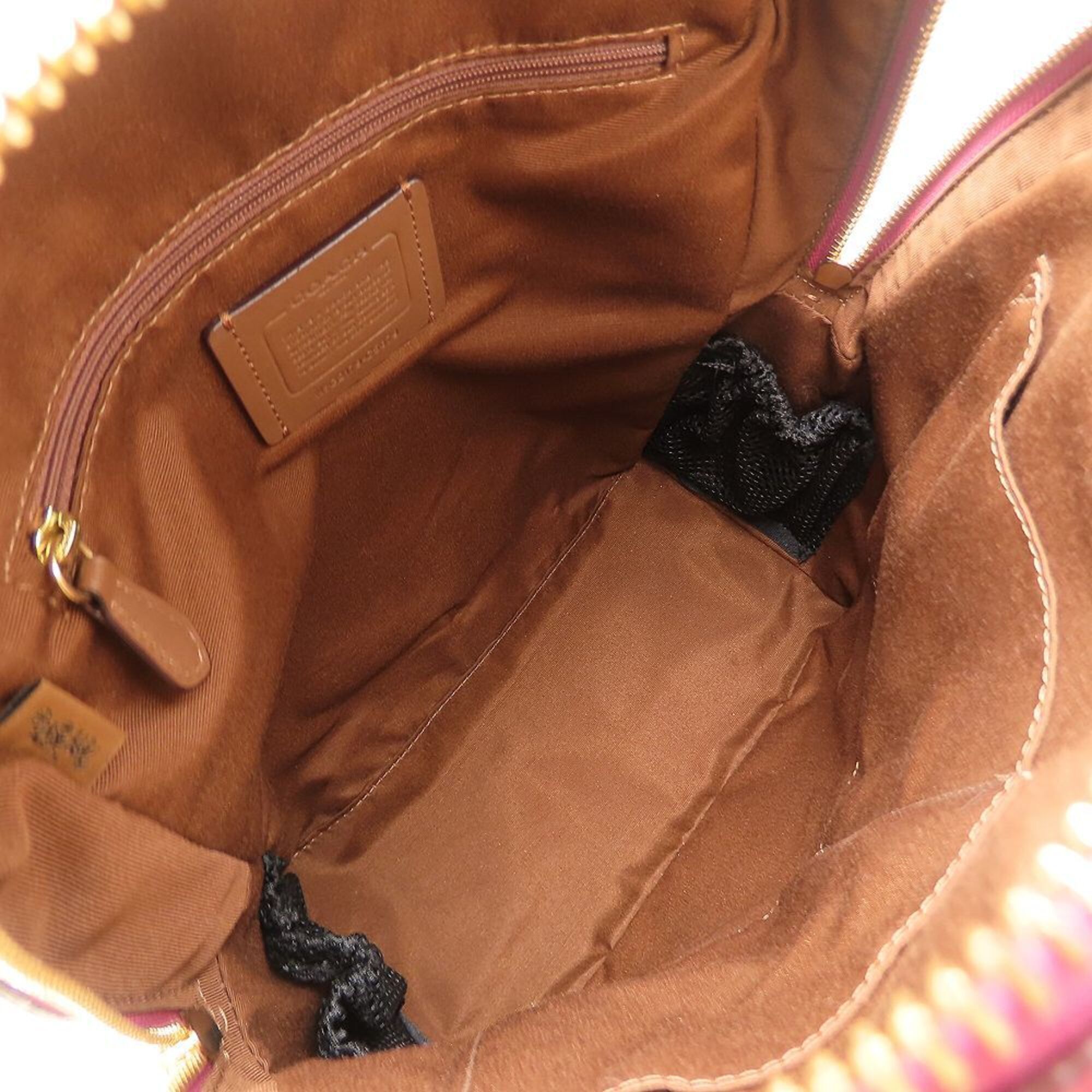 Canvas Leather Backpack (Pre-Owned) - Coach - Modalova
