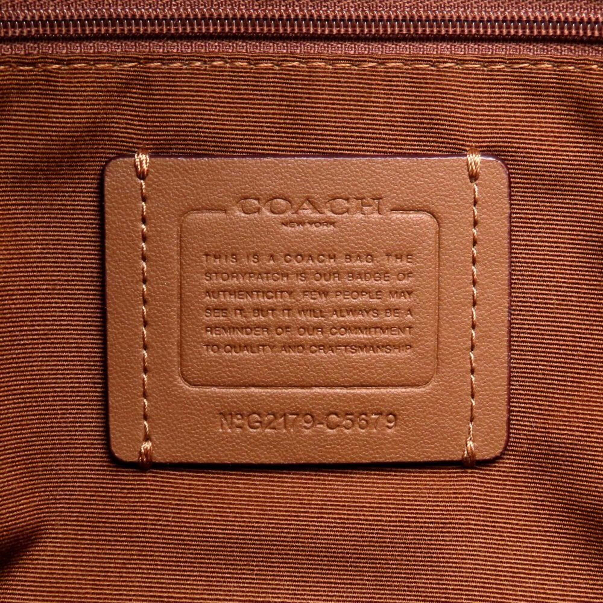 Canvas Leather Backpack (Pre-Owned) - Coach - Modalova