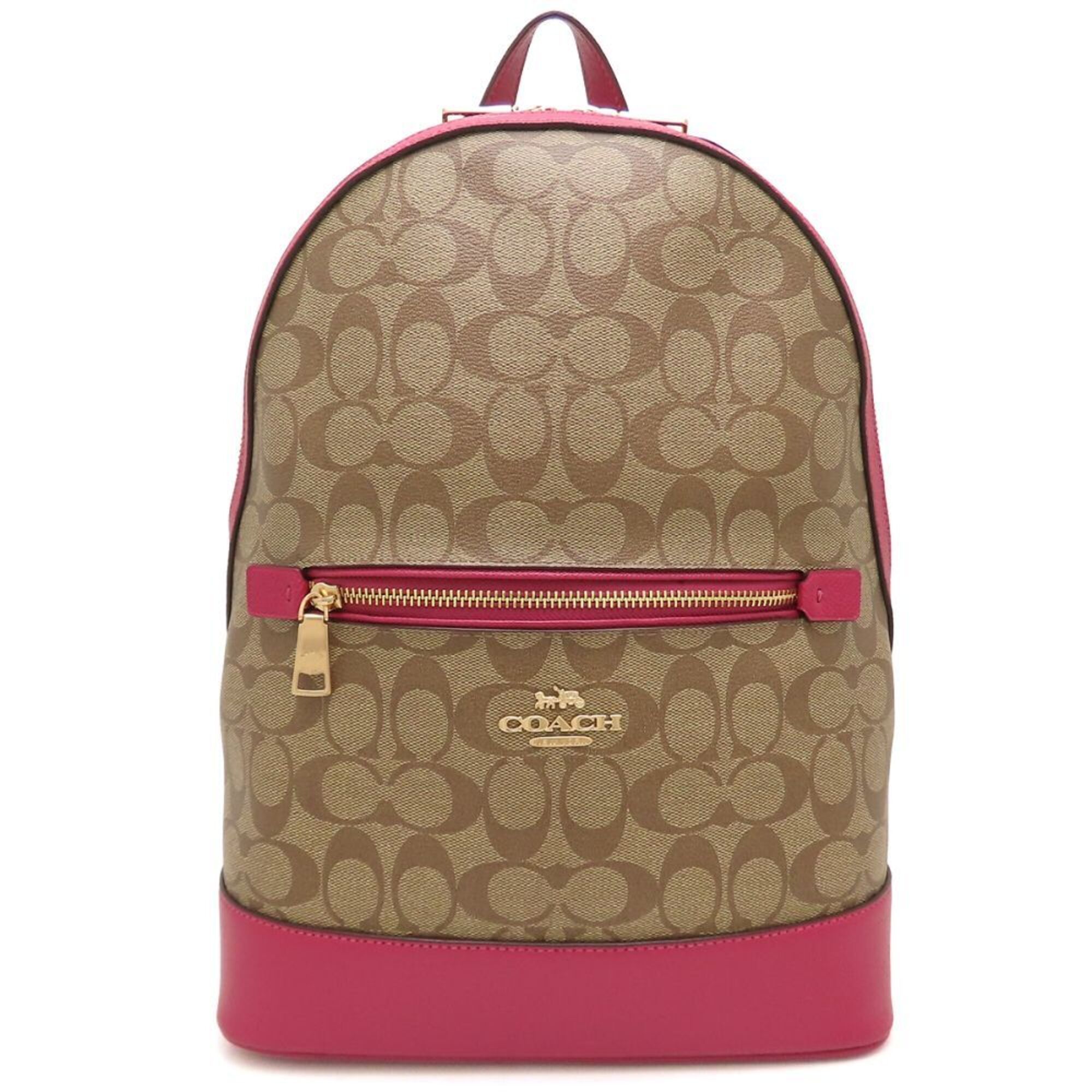 Canvas Leather Backpack (Pre-Owned) - Coach - Modalova