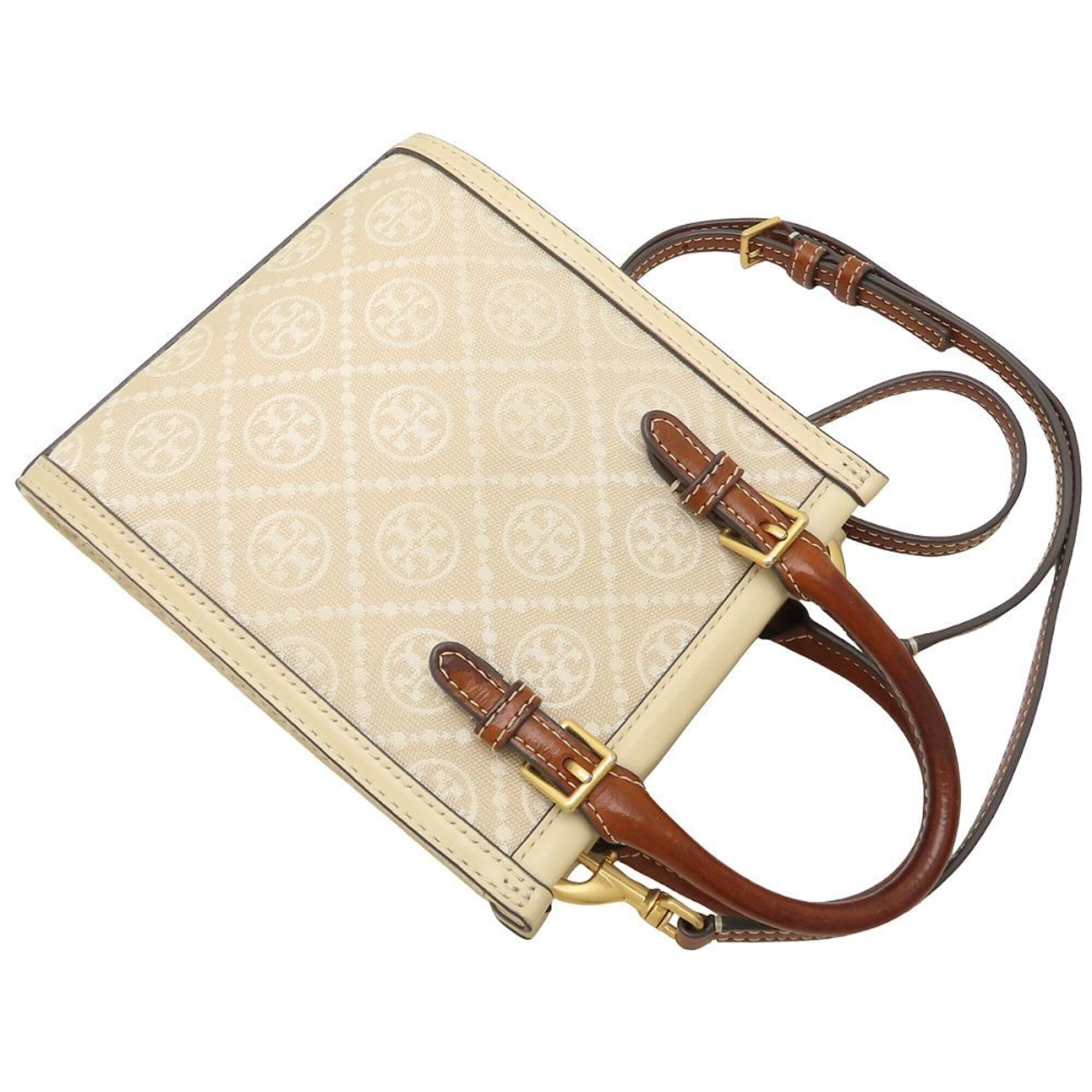 Canvas Leather Shoulder Bag (Pre-Owned) - Tory Burch - Modalova