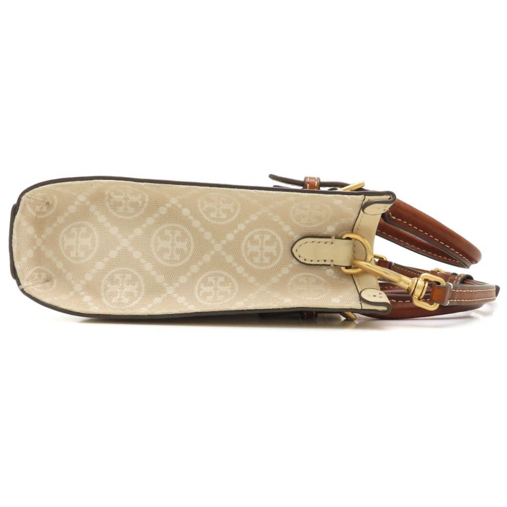 Canvas Leather Shoulder Bag (Pre-Owned) - Tory Burch - Modalova