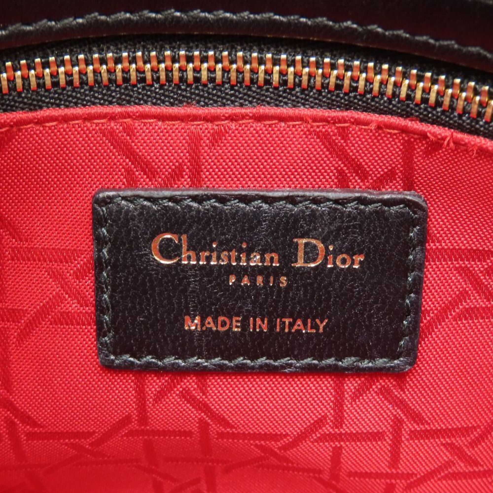Leather Handbag (Pre-Owned) - Christian Dior - Modalova