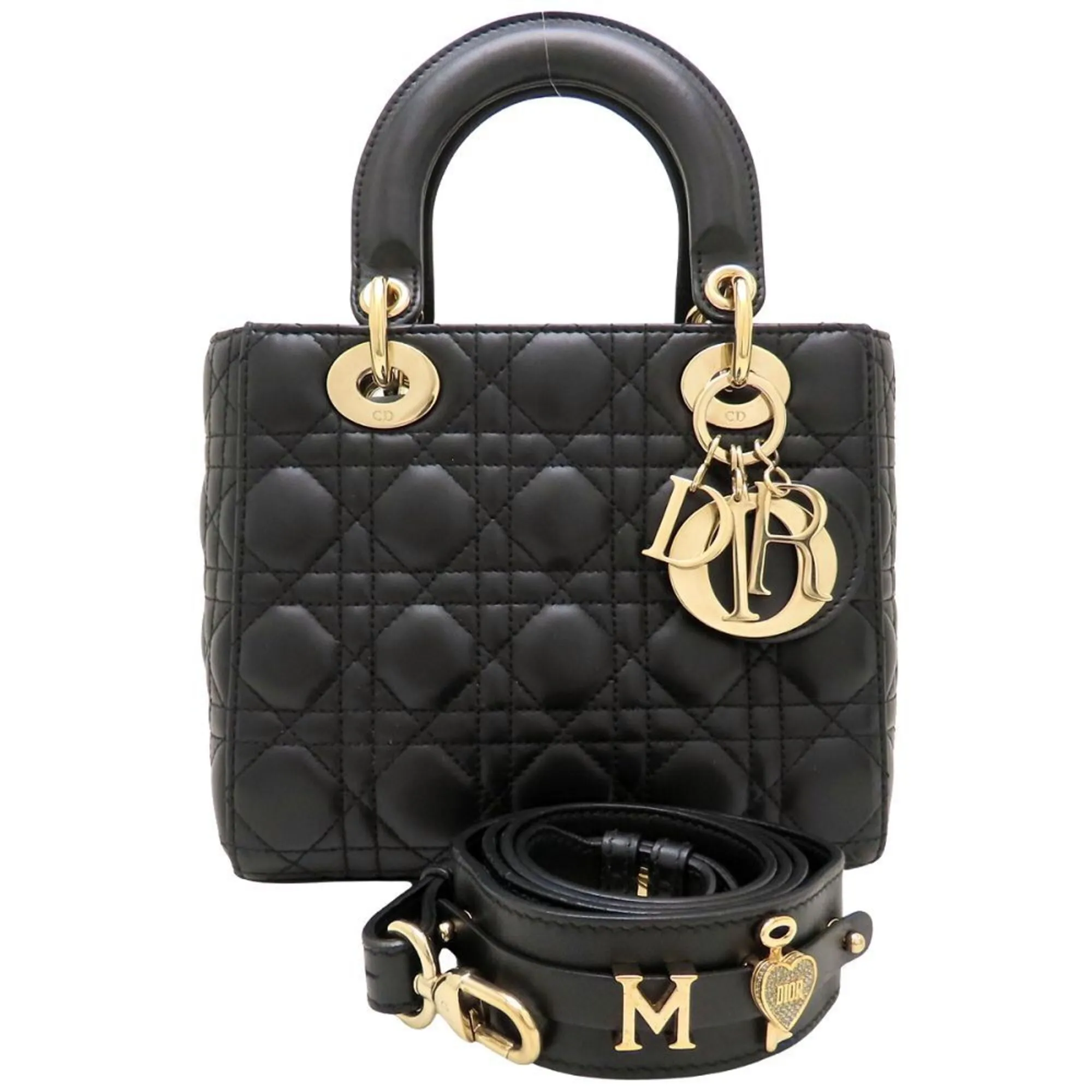 Leather Handbag (Pre-Owned) - Christian Dior - Modalova