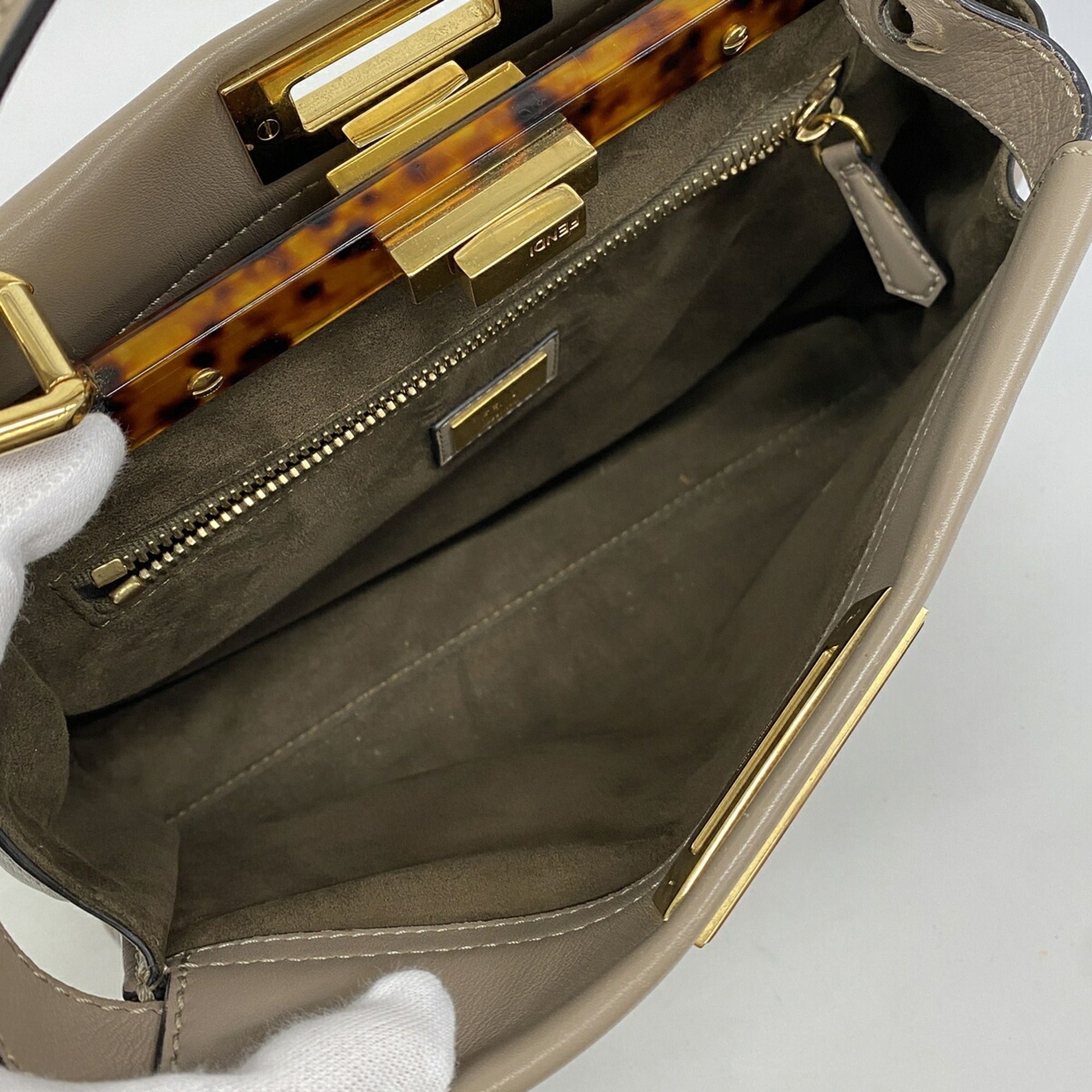 Leather Handbag (Pre-Owned) - Fendi - Modalova