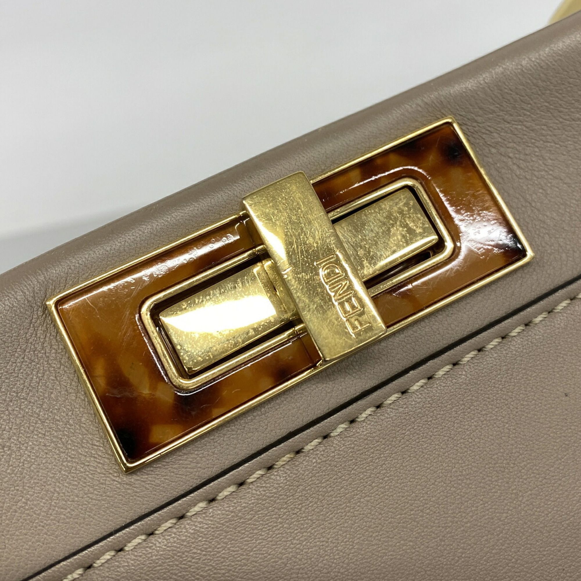 Leather Handbag (Pre-Owned) - Fendi - Modalova