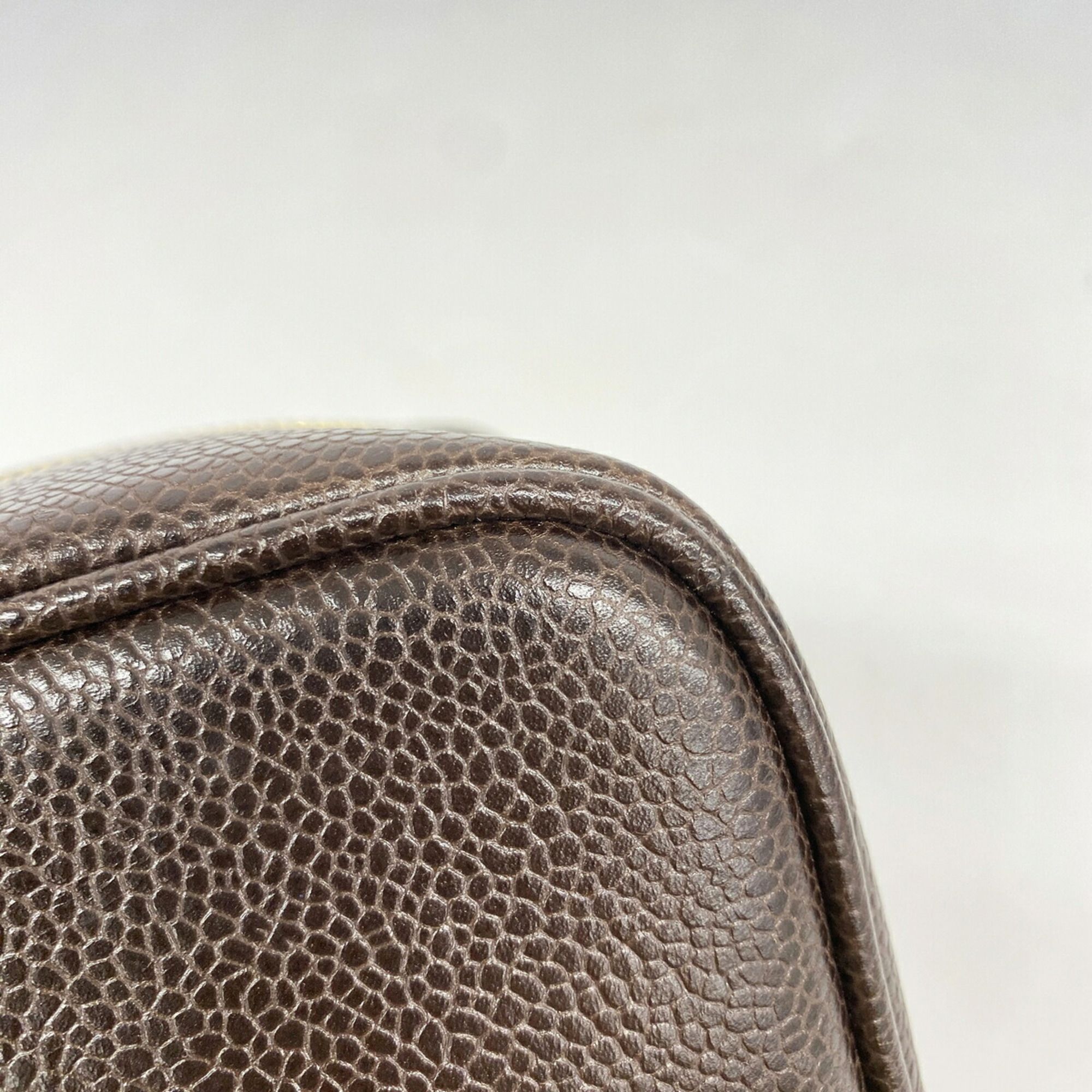 Grained Calfskin Pouch (Pre-Owned) - Chanel - Modalova