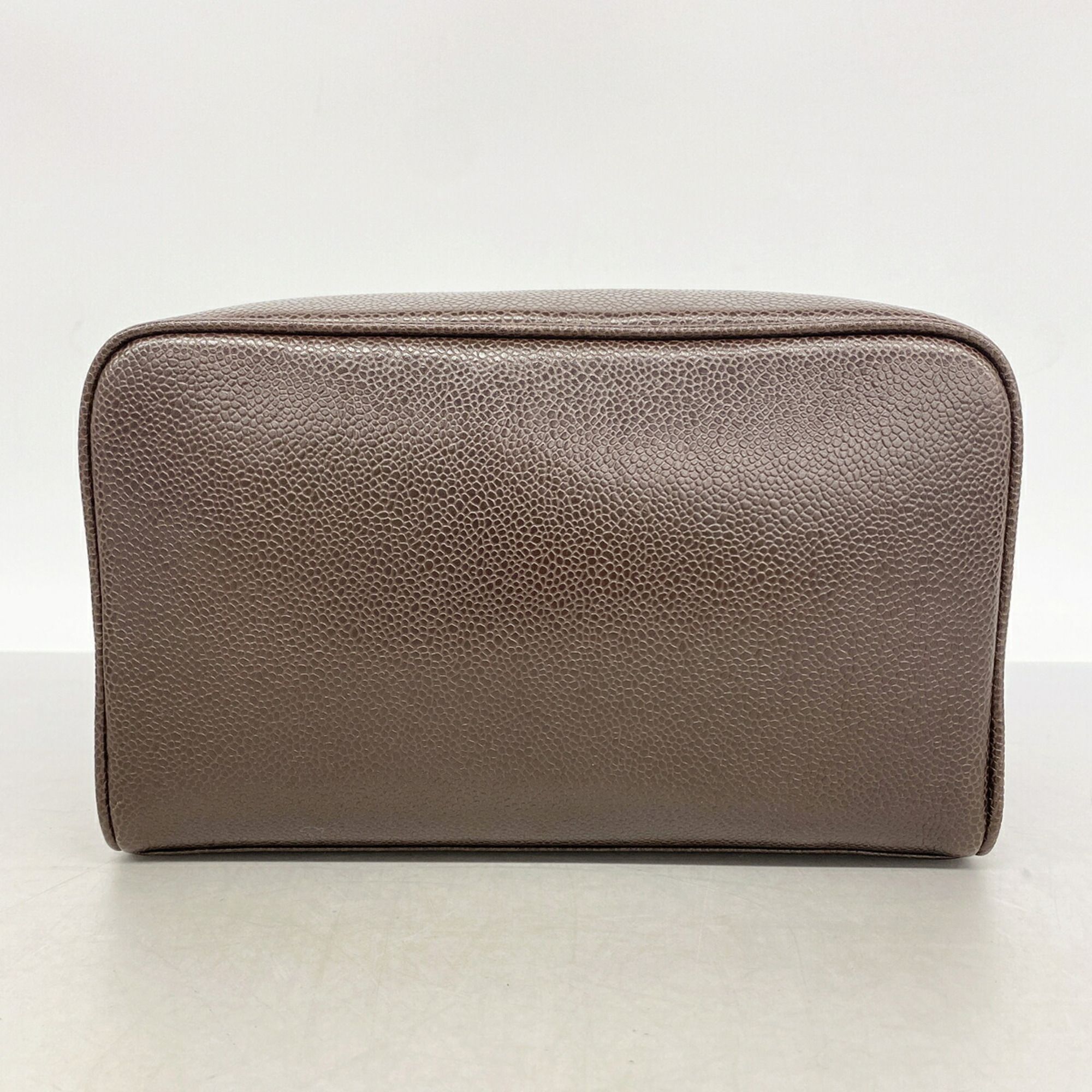 Grained Calfskin Pouch (Pre-Owned) - Chanel - Modalova