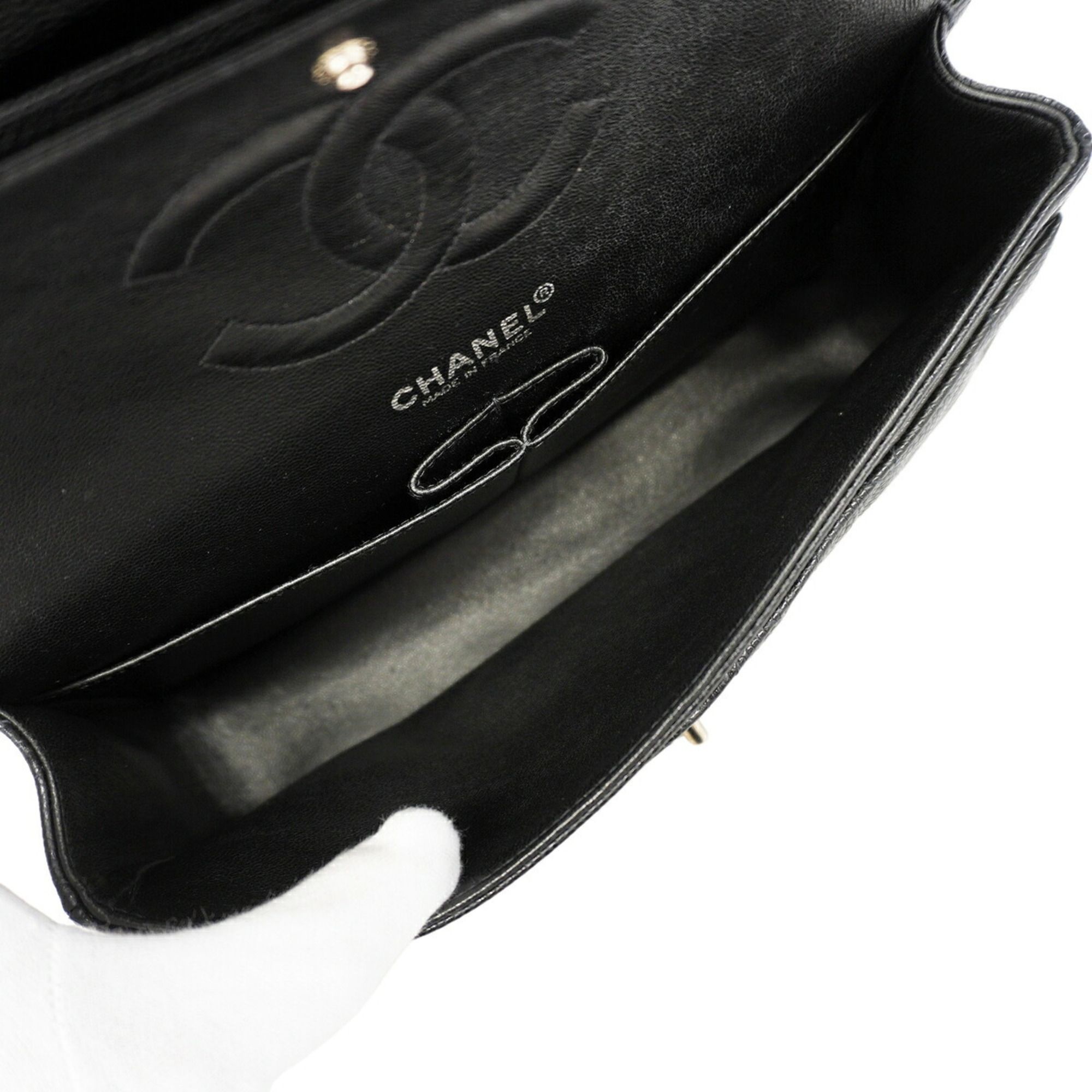 Grained Calfskin Shoulder Bag (Pre-Owned) - Chanel - Modalova