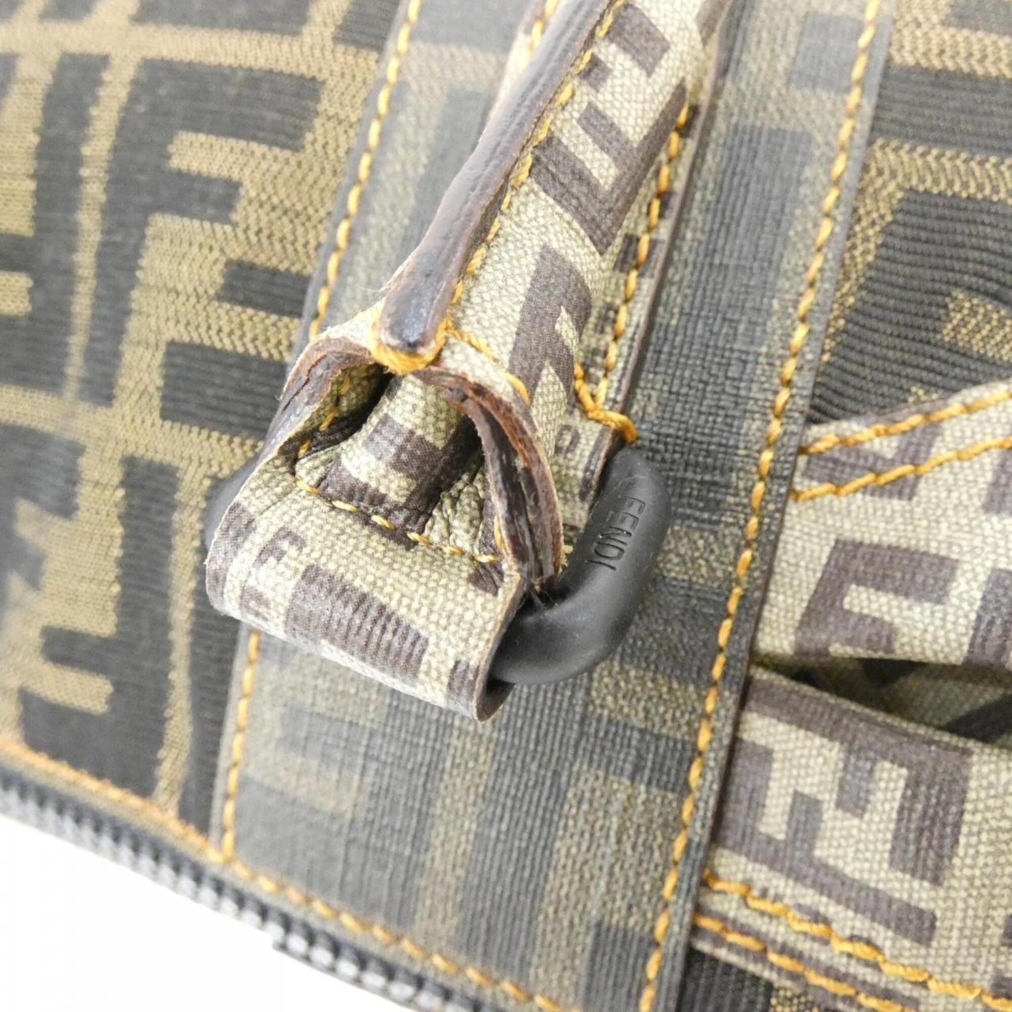 Canvas Coated Canvas Handbag (Pre-Owned) - Fendi - Modalova