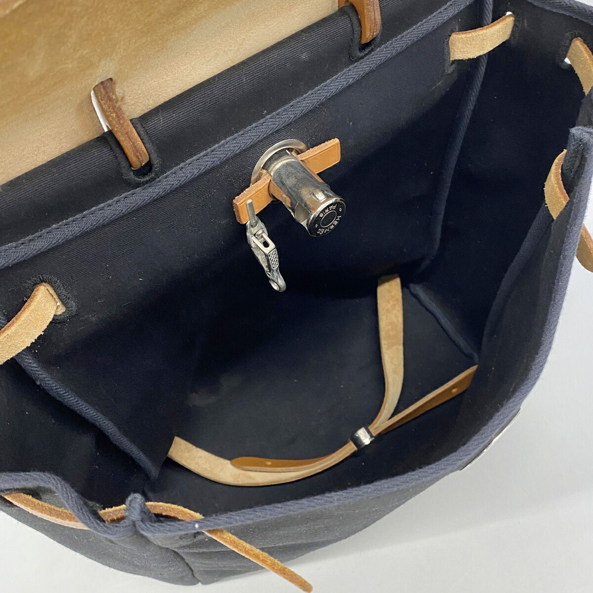 Toile Officier Backpack (Pre-Owned) - Hermes - Modalova