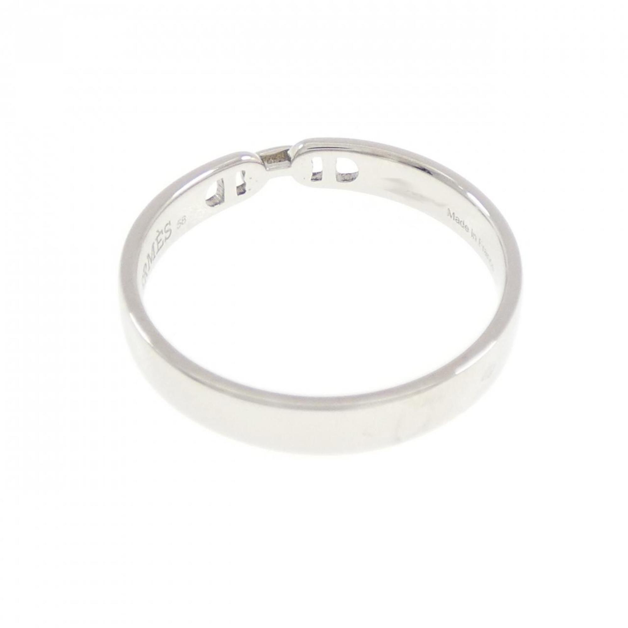 Platinum 950 Band Ring (Pre-Owned) - Hermes - Modalova