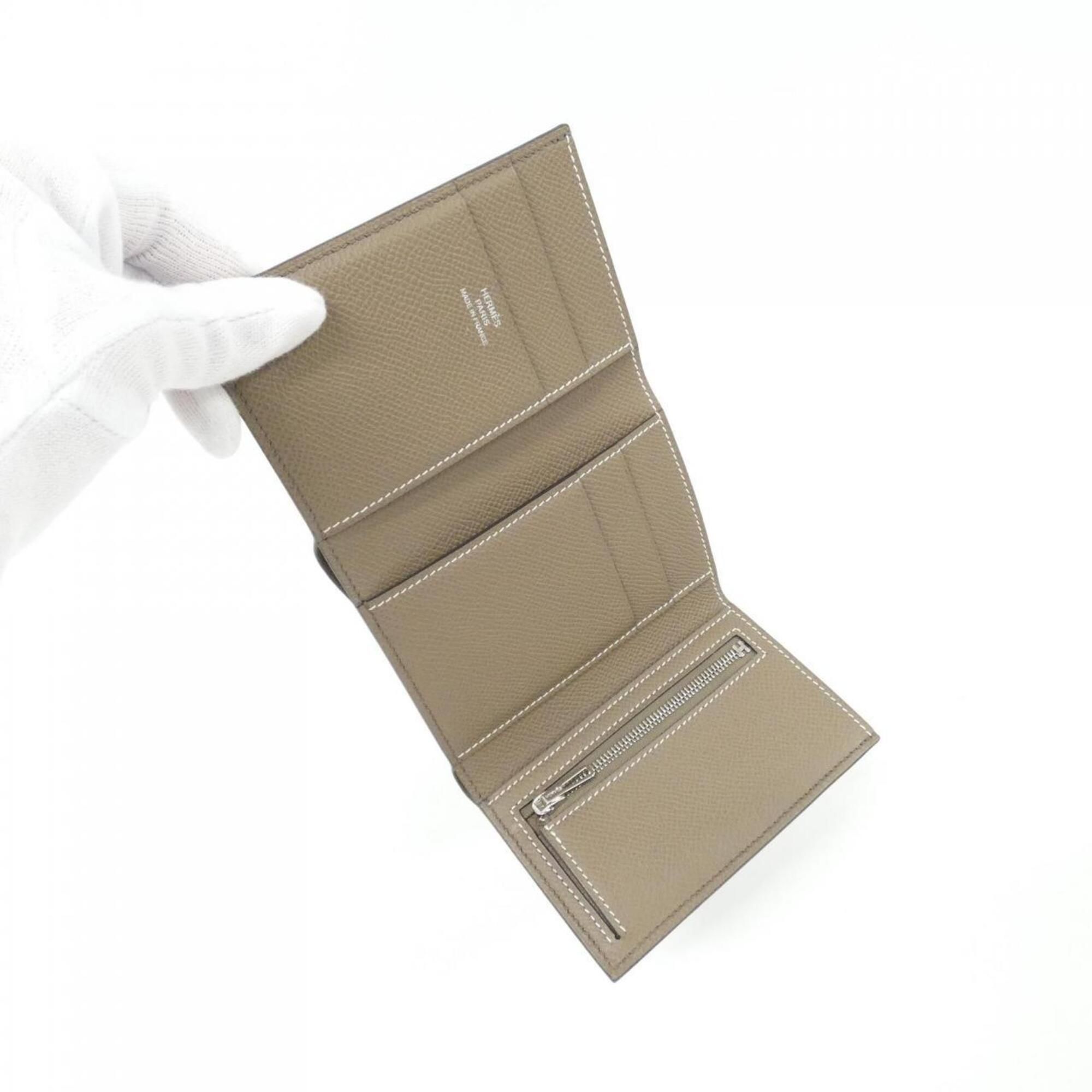 Epsom Leather Wallet (Tri-Fold) (Pre-Owned) - Hermes - Modalova