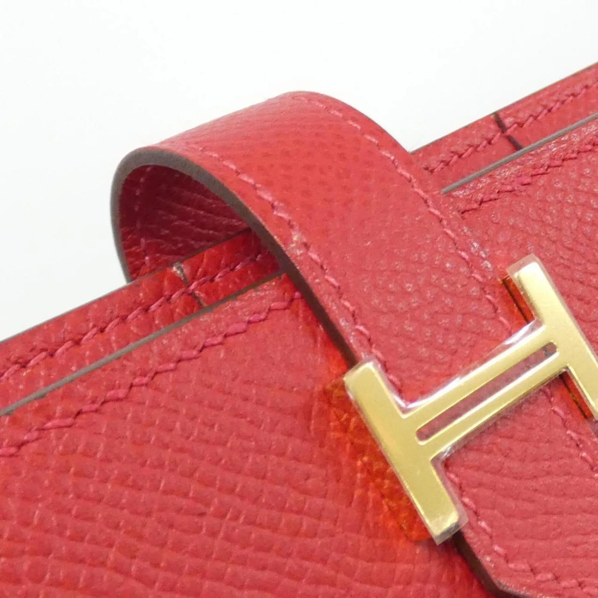 Epsom Leather Long Wallet (Bi-Fold) (Pre-Owned) - Hermes - Modalova