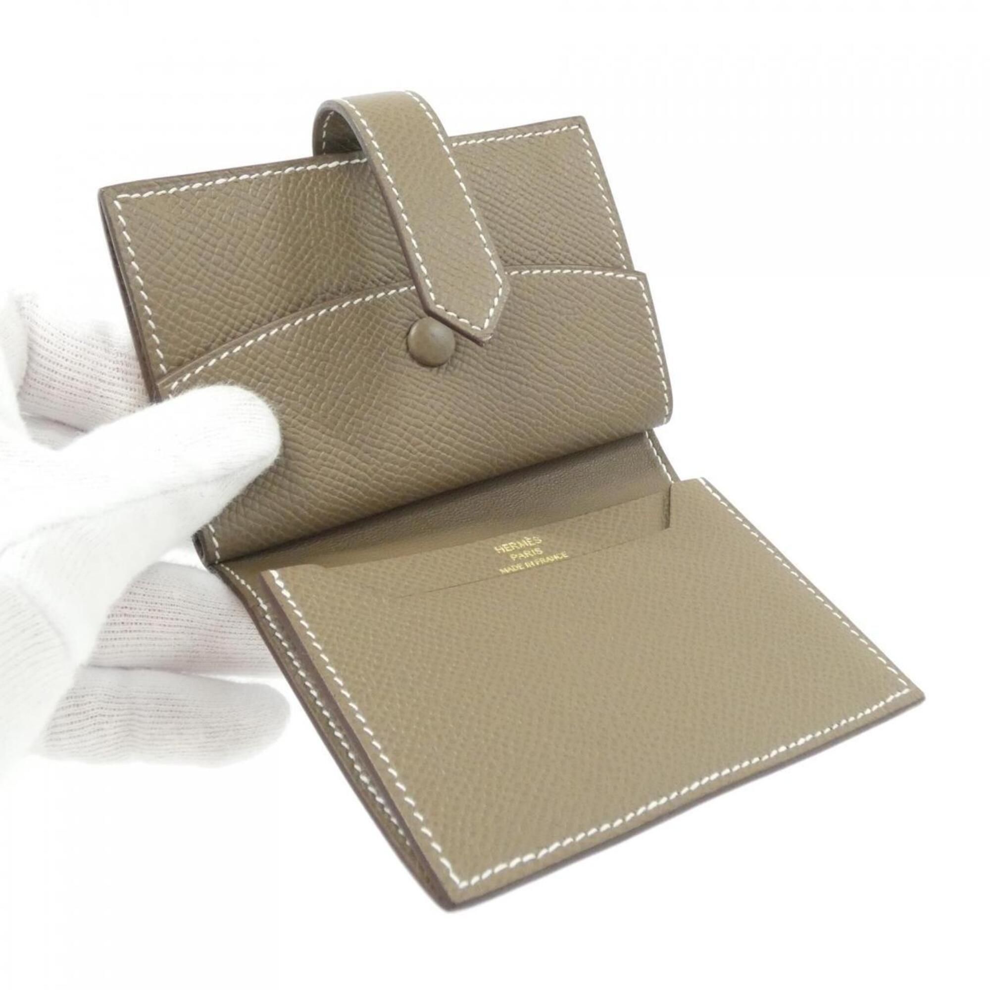 Epsom Leather Wallet (Bi-Fold) (Pre-Owned) - Hermes - Modalova