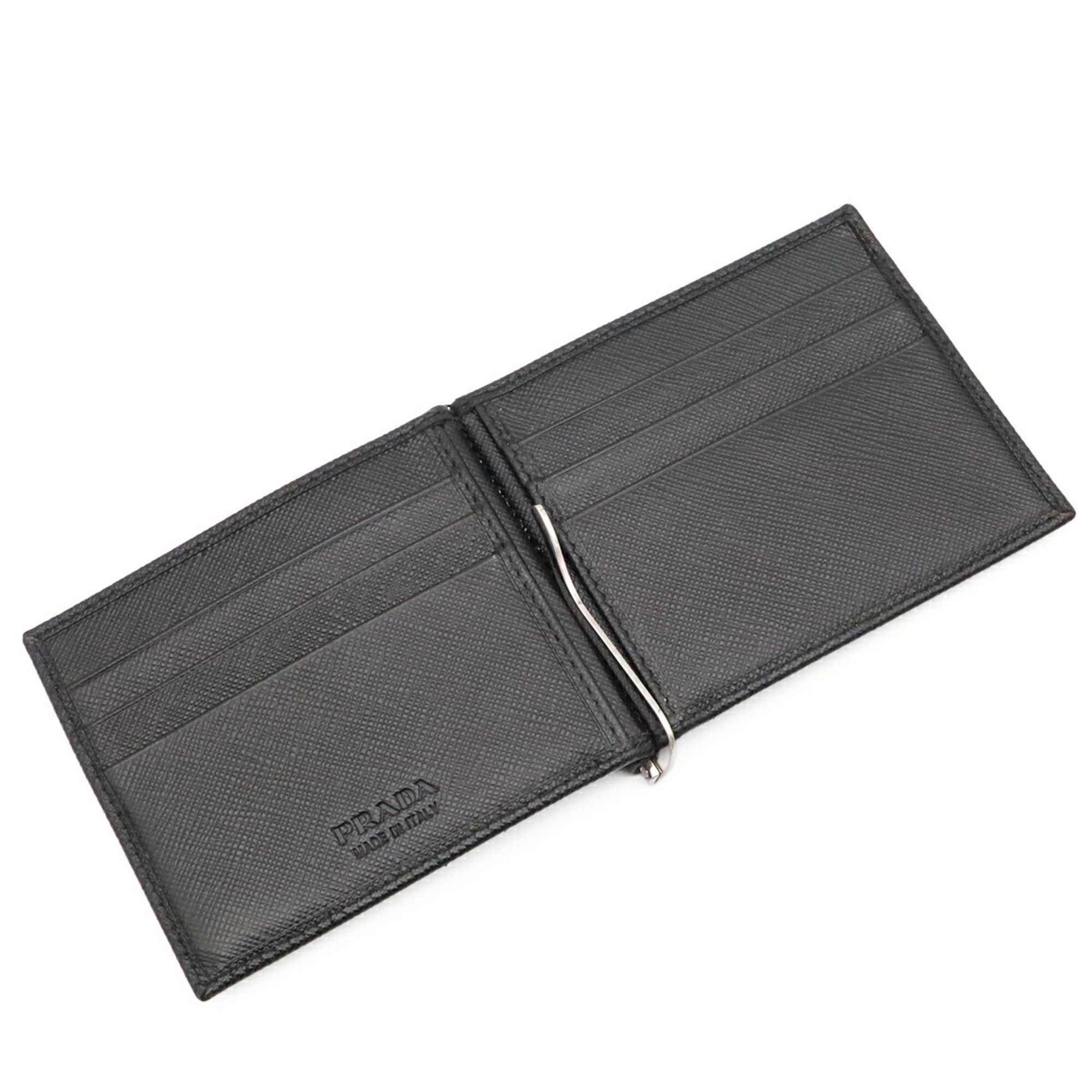 Leather Wallet (Bi-Fold) (Pre-Owned) - Prada - Modalova