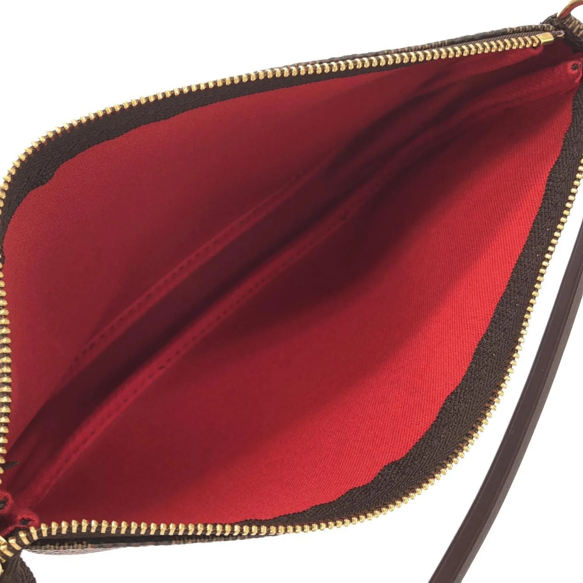 Damier Coated Canvas Pochette (Pre-Owned) - Louis Vuitton - Modalova