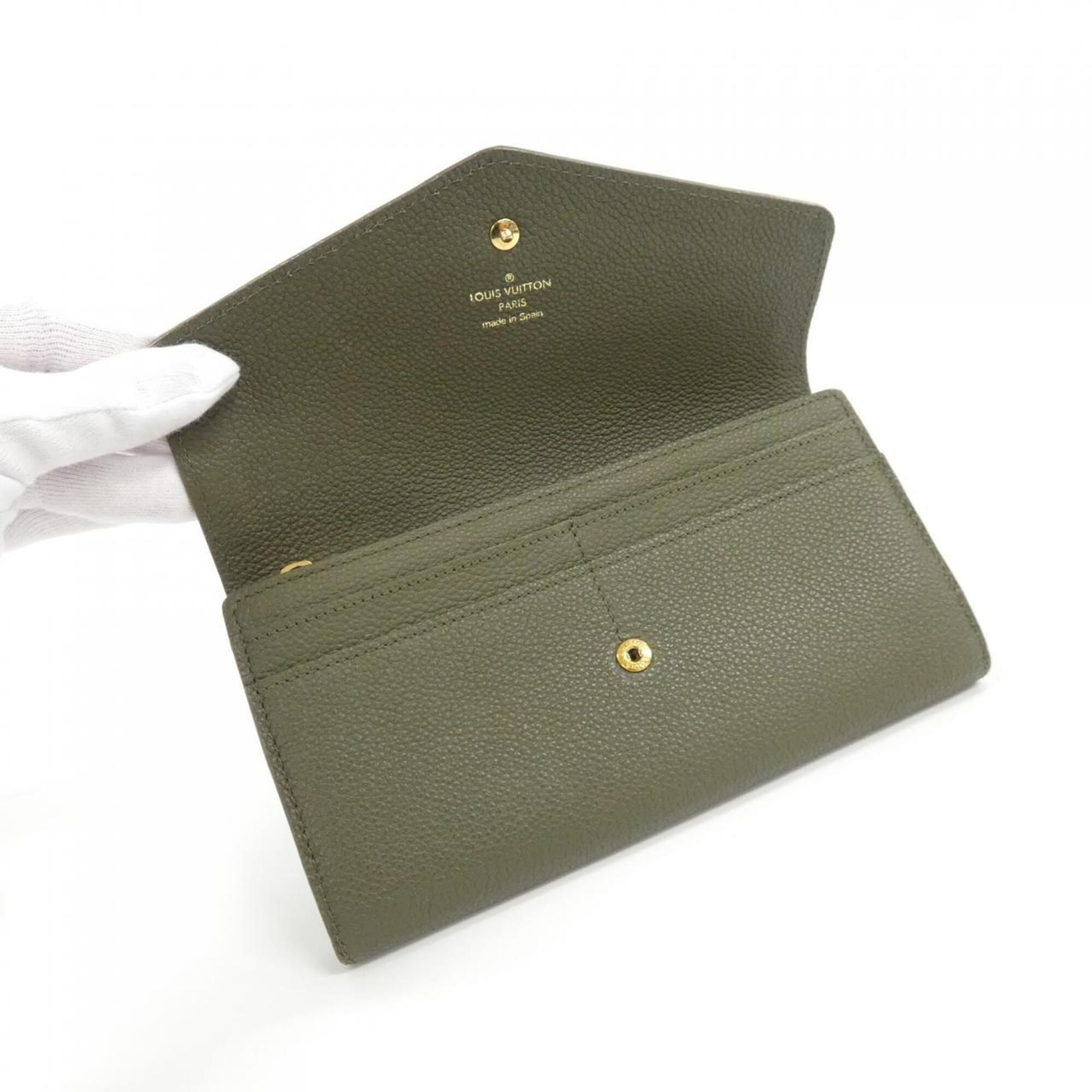 Leather Long Wallet (Bi-Fold) (Pre-Owned) - Louis Vuitton - Modalova