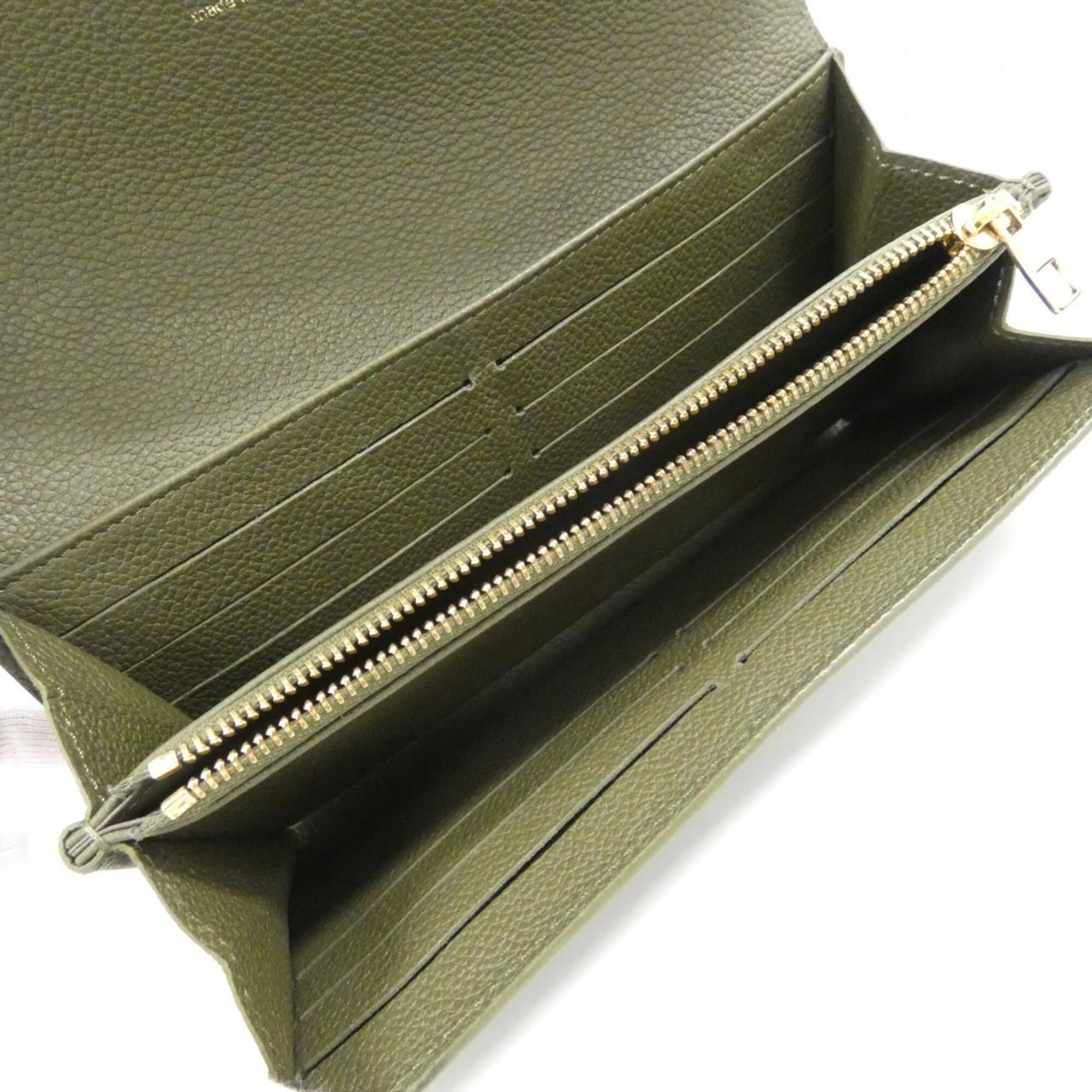 Leather Long Wallet (Bi-Fold) (Pre-Owned) - Louis Vuitton - Modalova