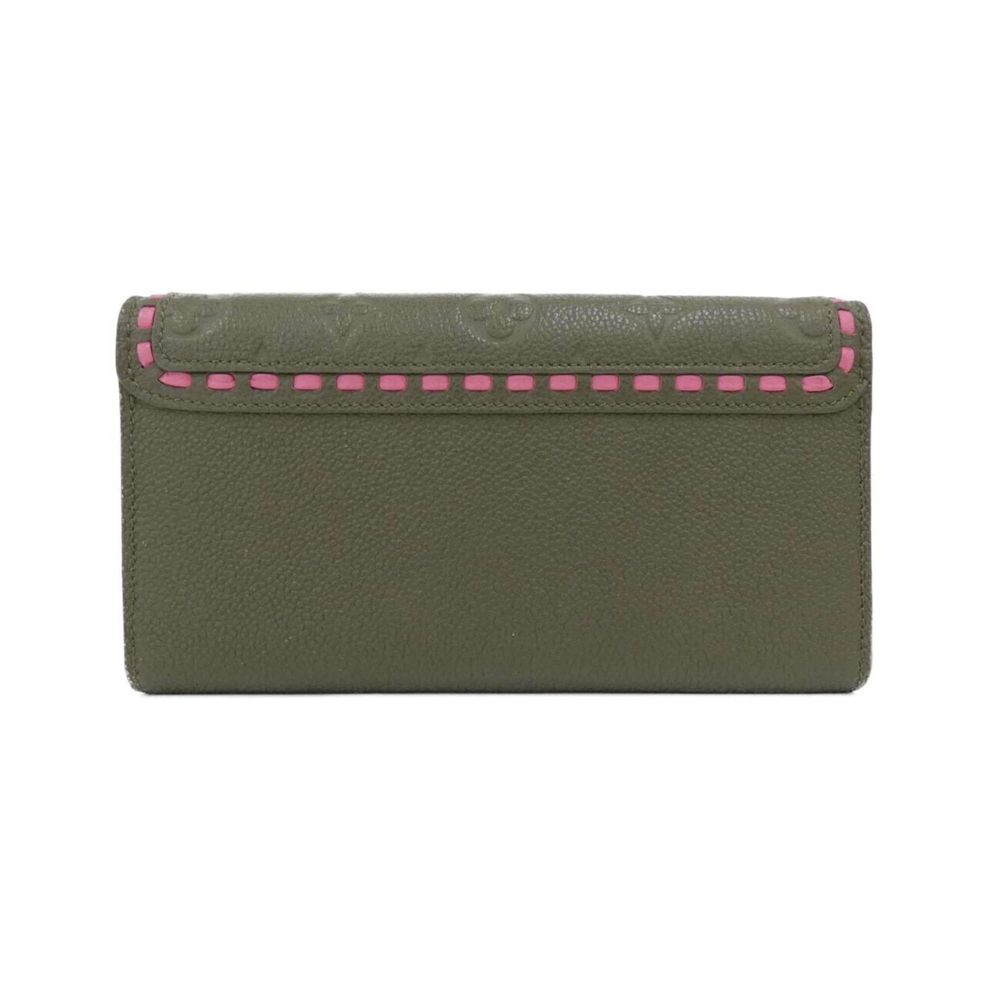 Leather Long Wallet (Bi-Fold) (Pre-Owned) - Louis Vuitton - Modalova