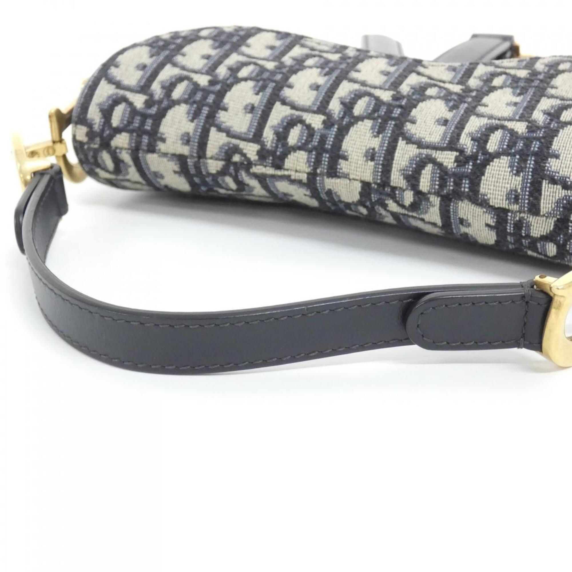 Canvas Handbag Saddle Bag (Pre-Owned) - Christian Dior - Modalova