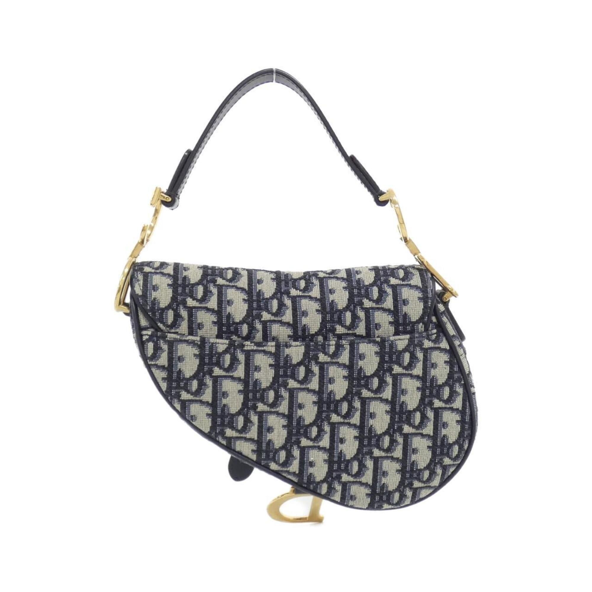 Canvas Handbag Saddle Bag (Pre-Owned) - Christian Dior - Modalova