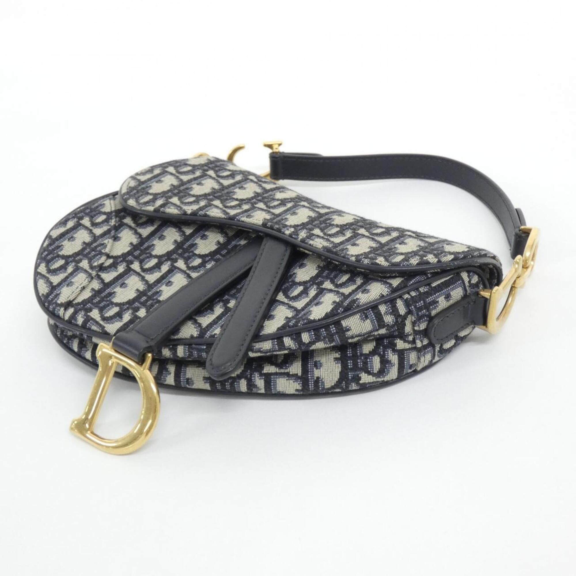 Canvas Handbag Saddle Bag (Pre-Owned) - Christian Dior - Modalova