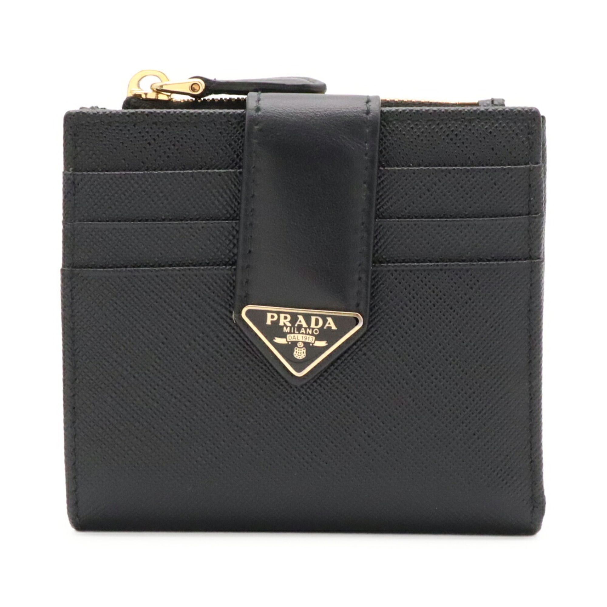 Leather Wallet (Bi-Fold) (Pre-Owned) - Prada - Modalova