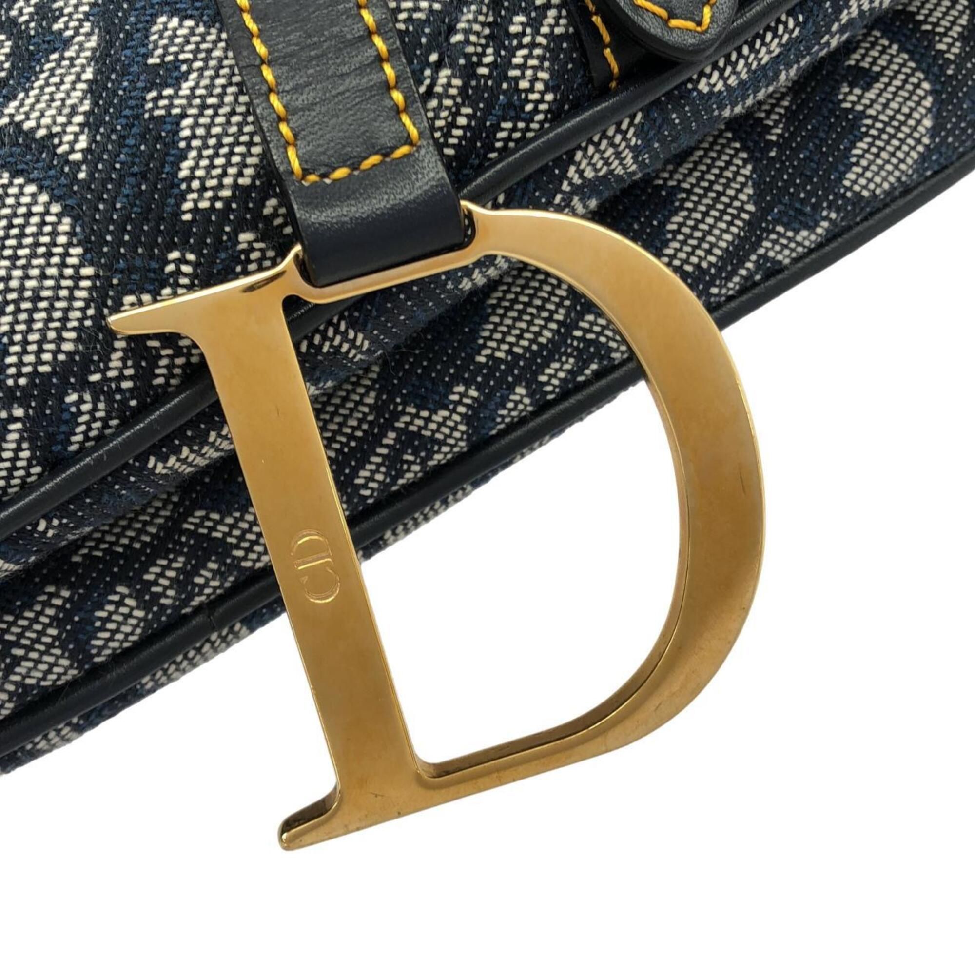 Canvas Saddle Bag (Pre-Owned) - Christian Dior - Modalova