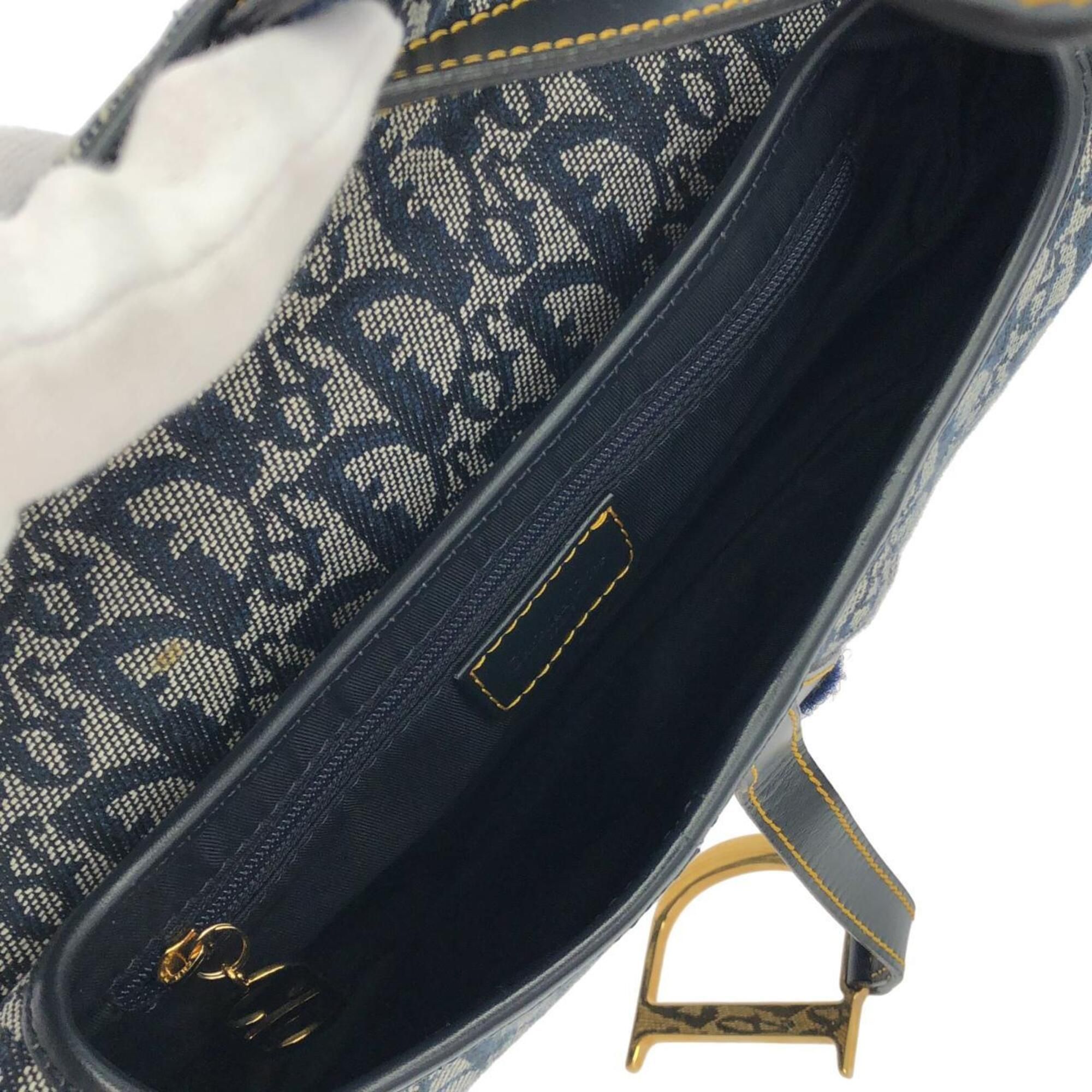 Canvas Saddle Bag (Pre-Owned) - Christian Dior - Modalova