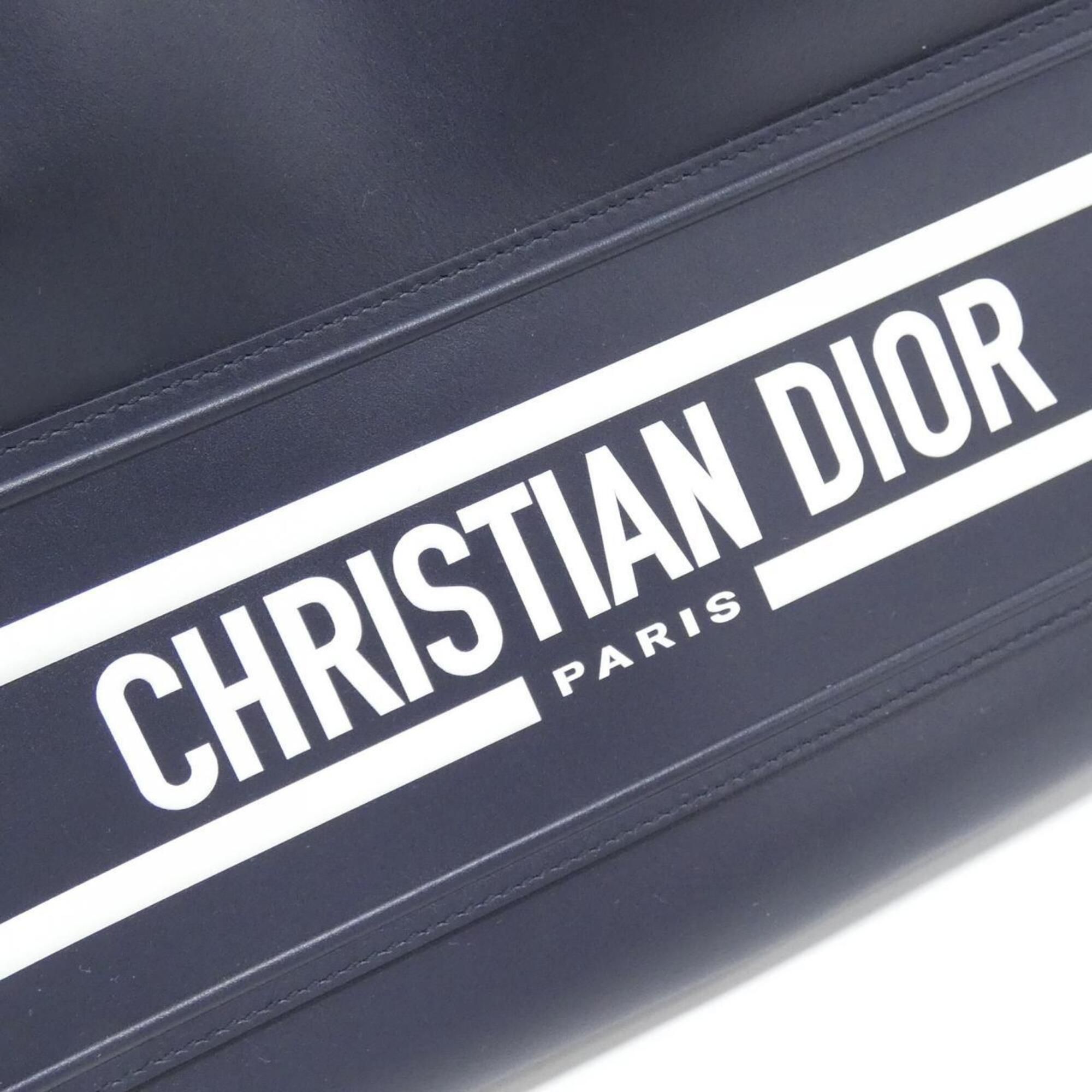 Leather Boston Bag (Pre-Owned) - Christian Dior - Modalova