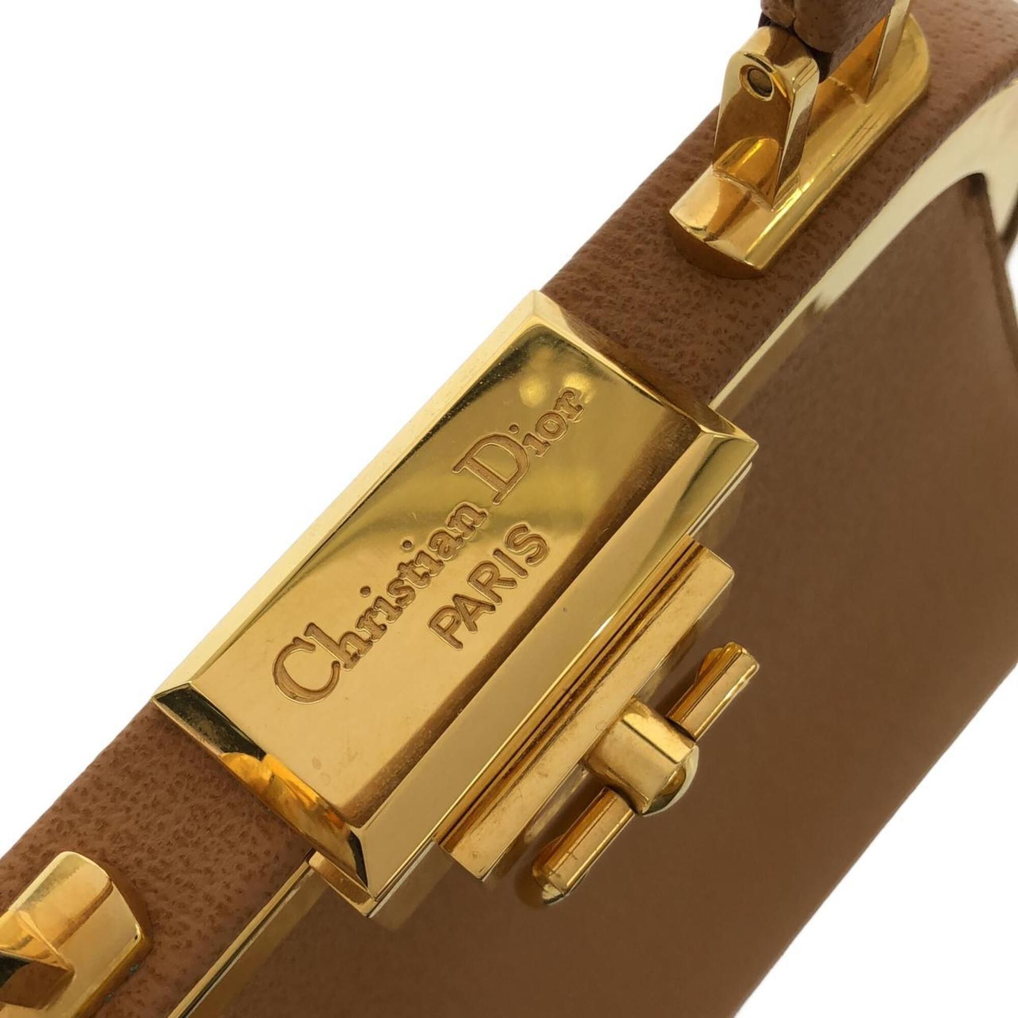 Leather Handbag (Pre-Owned) - Christian Dior - Modalova