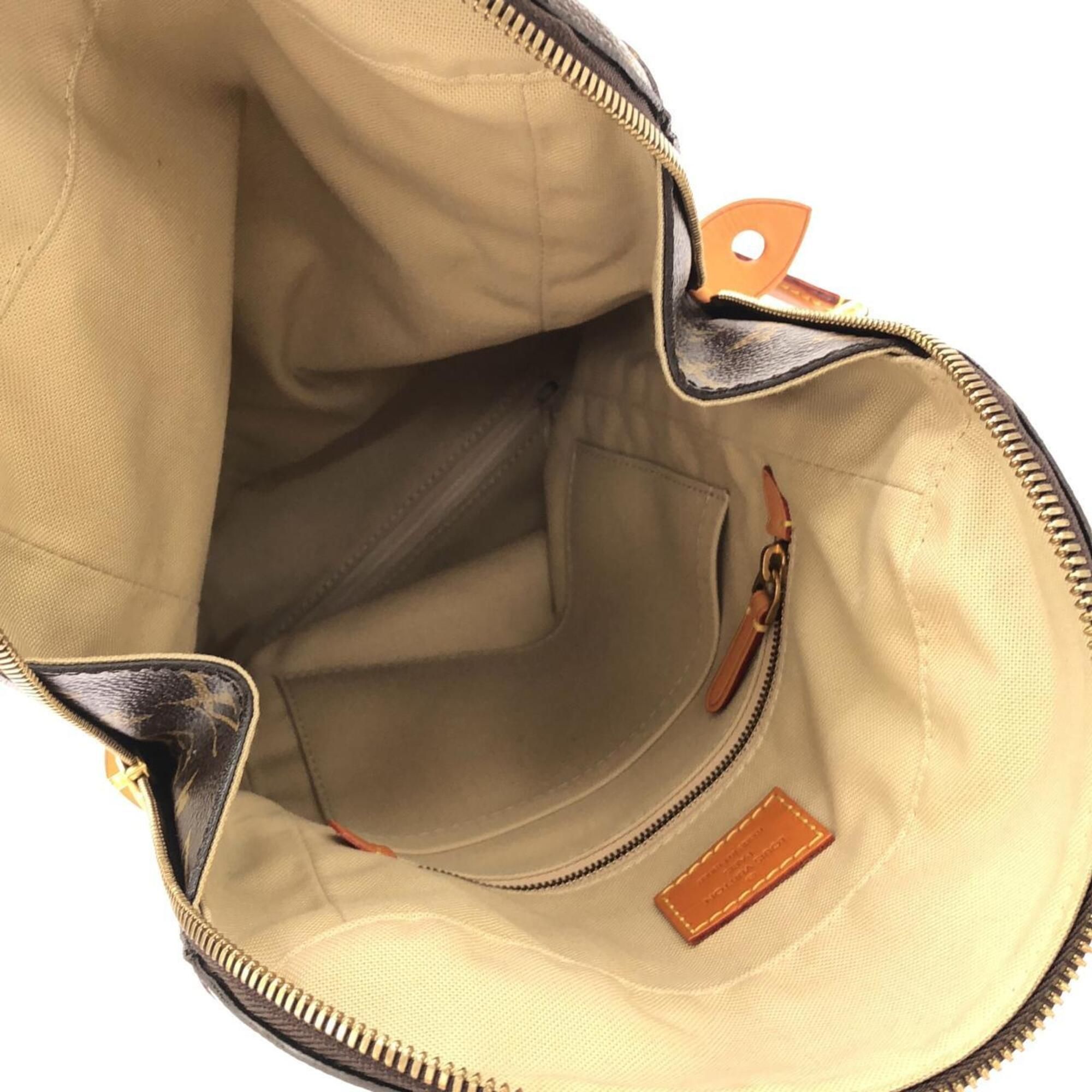 Coated Canvas Handbag Shoulder Bag (Pre-Owned) - Louis Vuitton - Modalova