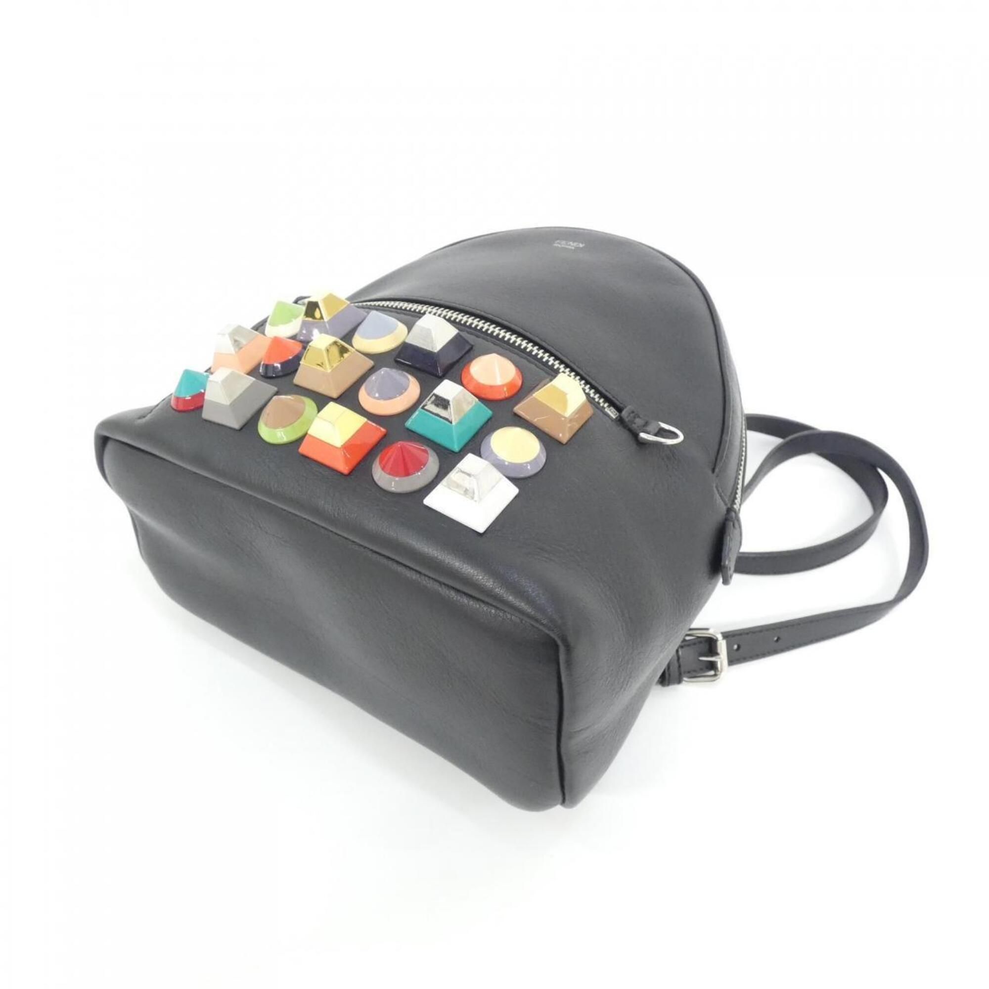 Leather Backpack (Pre-Owned) - Fendi - Modalova