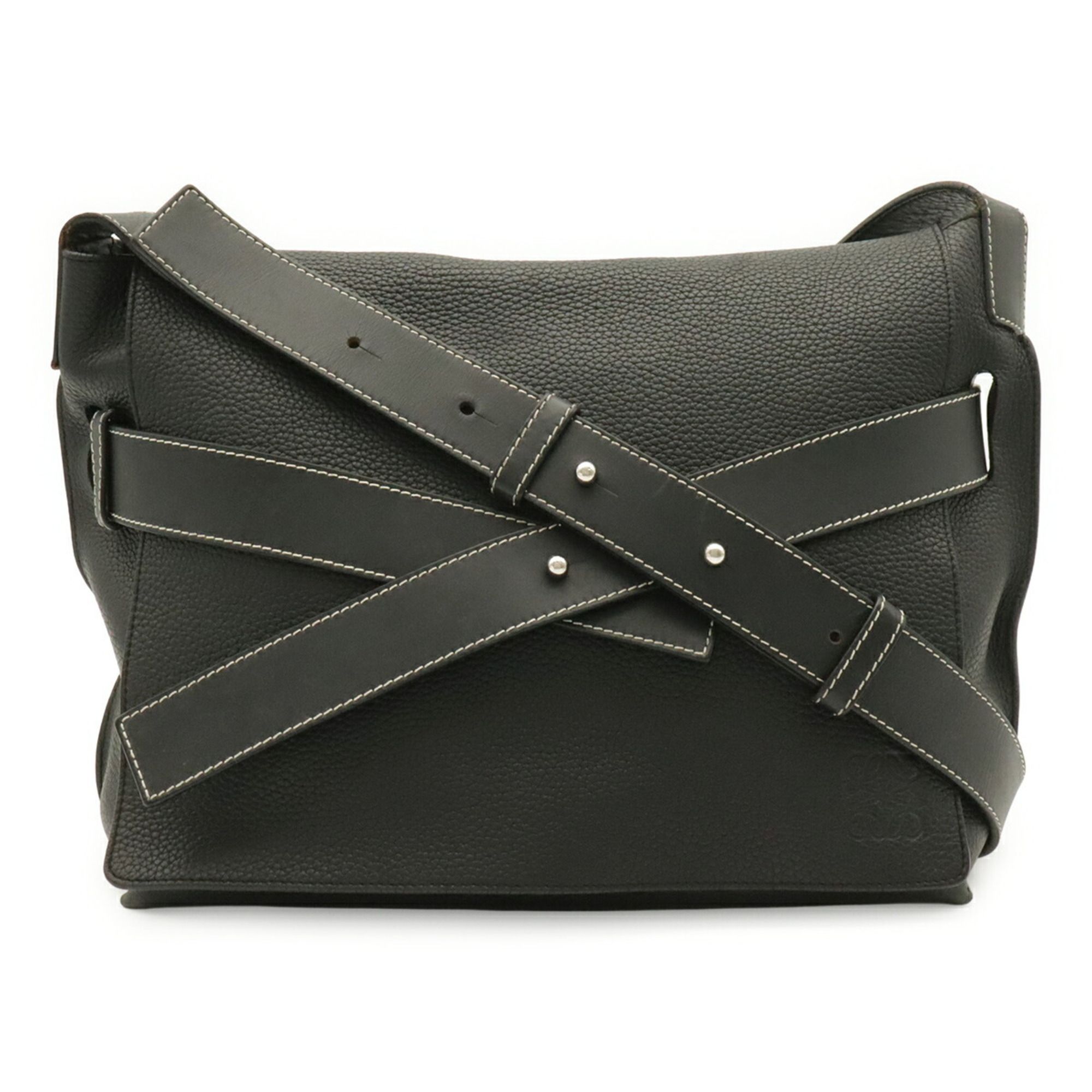 Leather Shoulder Bag (Pre-Owned) - Loewe - Modalova