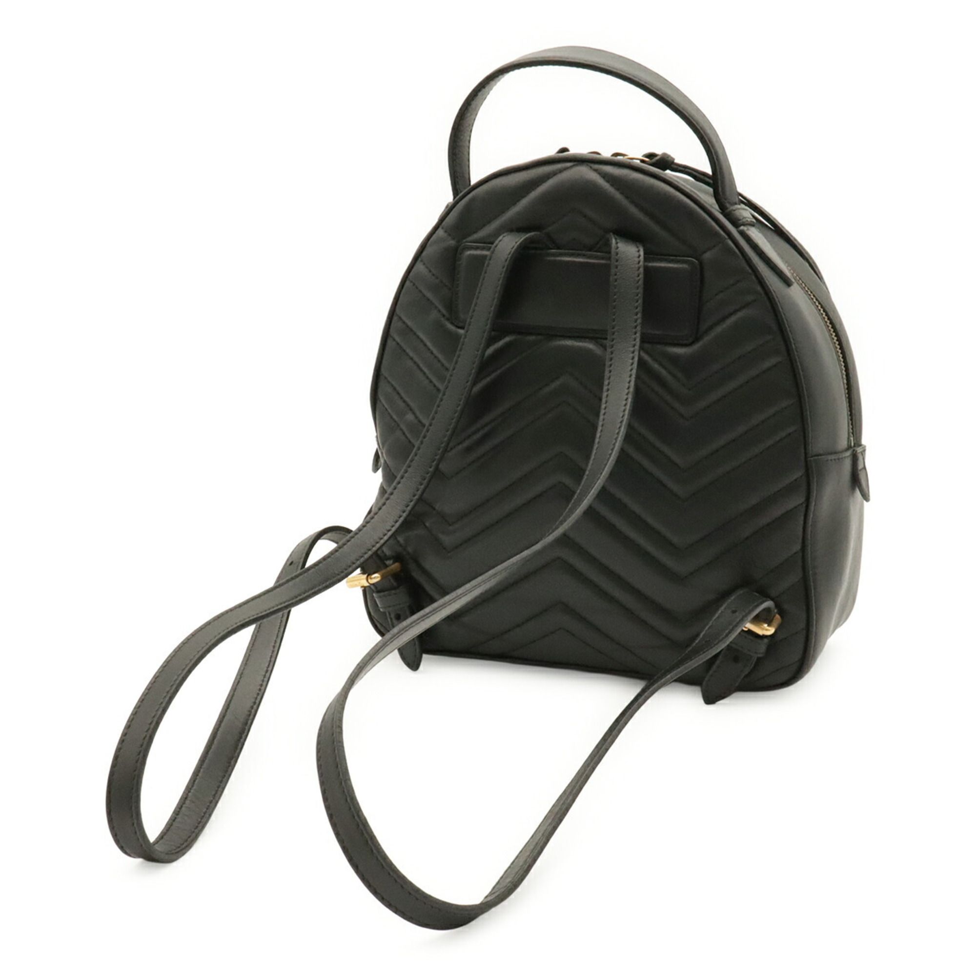 Leather Backpack (Pre-Owned) - Gucci - Modalova