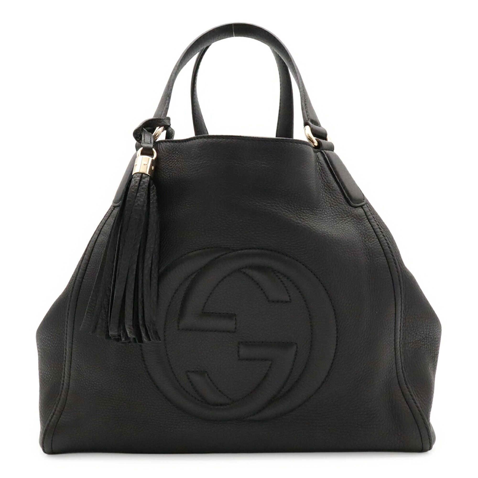 Leather Shoulder Bag Tote Bag (Pre-Owned) - Gucci - Modalova