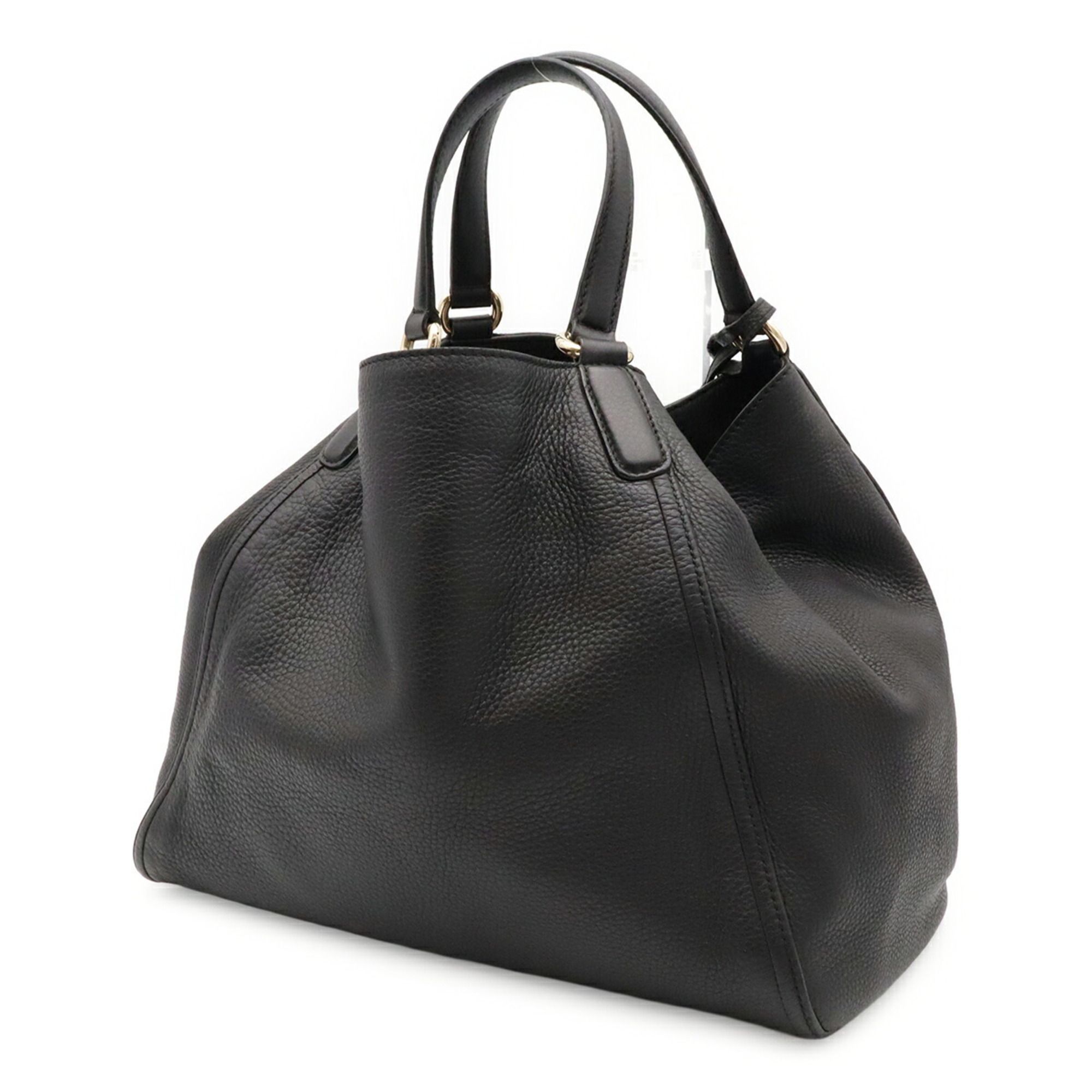 Leather Shoulder Bag Tote Bag (Pre-Owned) - Gucci - Modalova